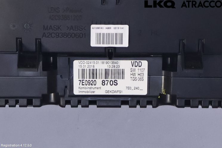 Volkswagen VW TRANSP/CARAVELLE (T6) 16-22 Instrument Komb