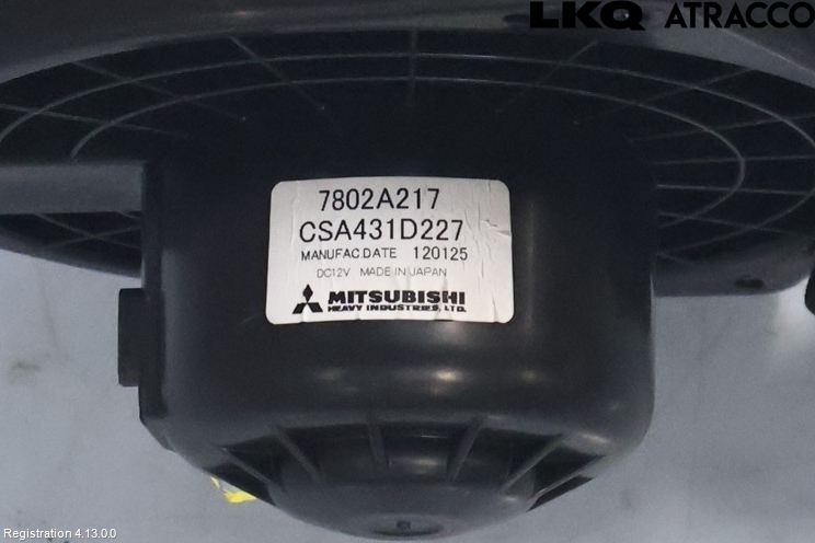 Mitsubishi OUTLANDER 07-12 Värmefläkt