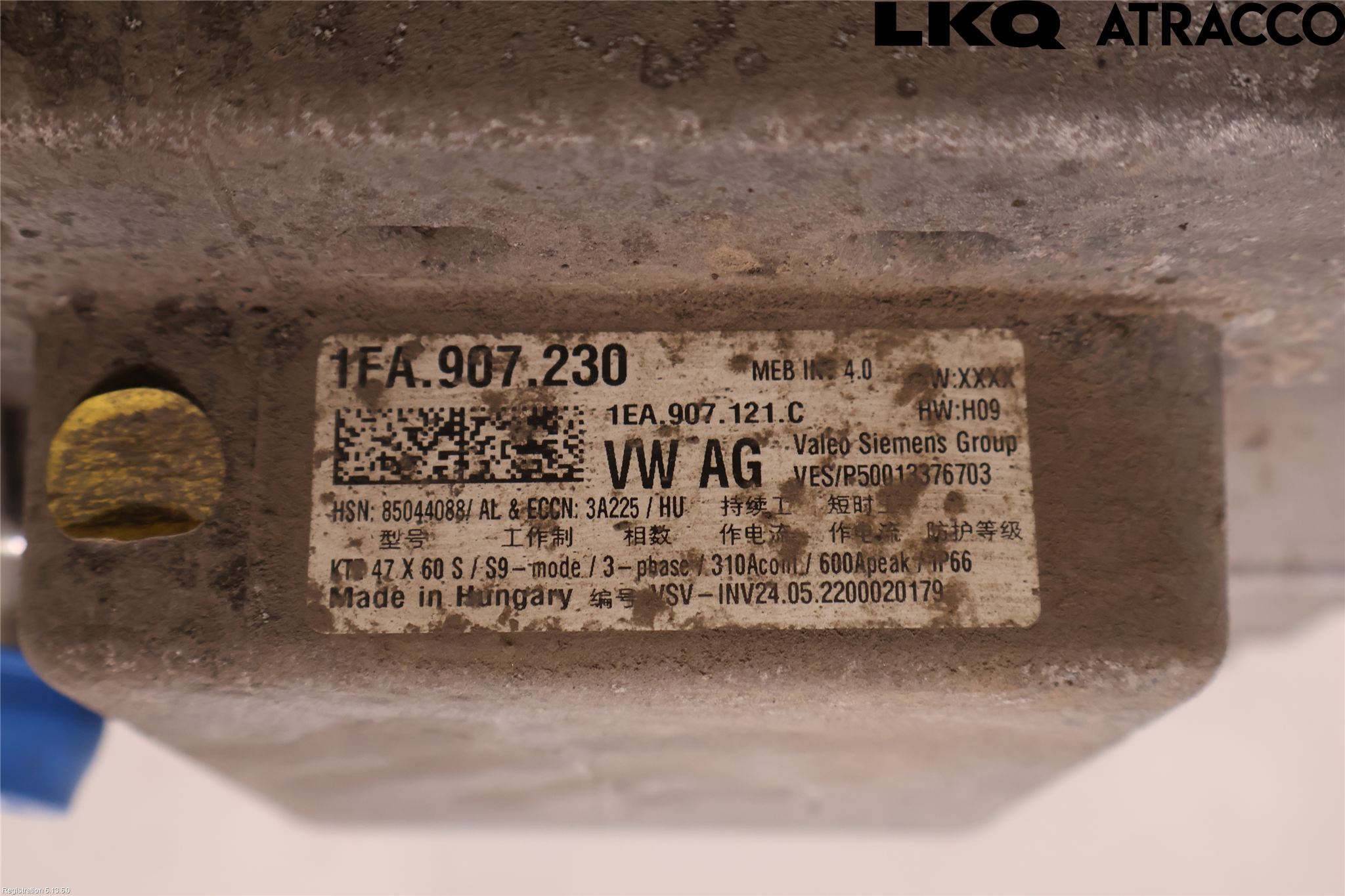 Volkswagen VW ID.4 21- Motor Elektrisk Bak