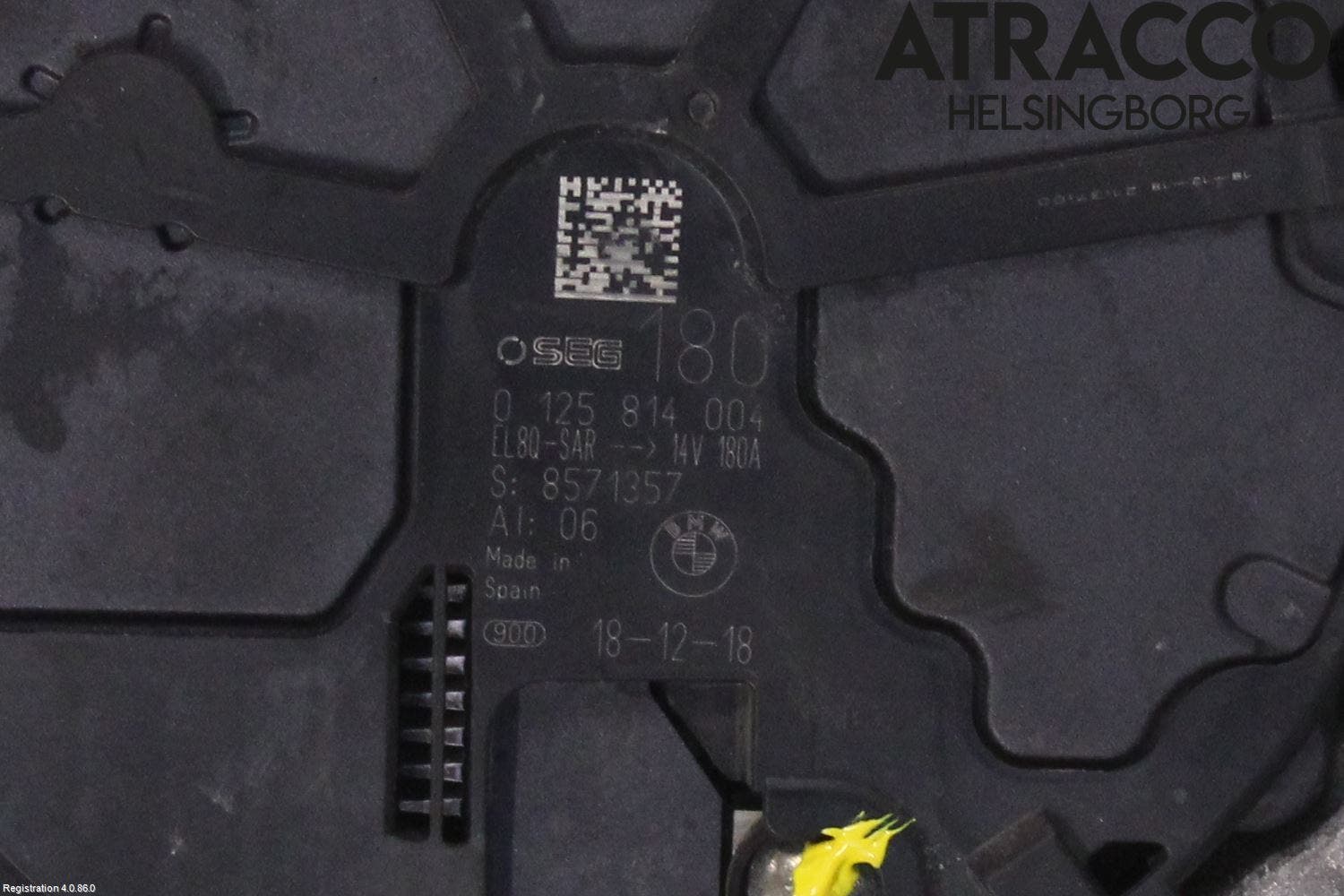 BMW X3 G01 18- Generator