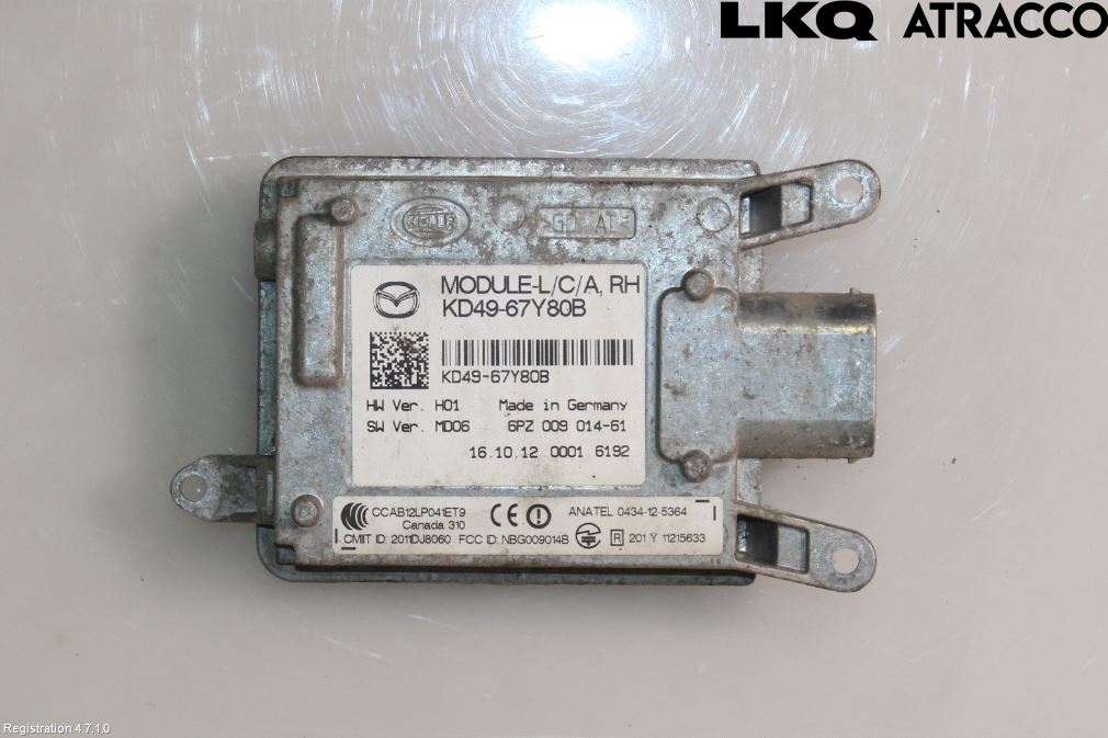 Mazda CX-5 12-17 Sensor Aktivt Kollisionsskydd