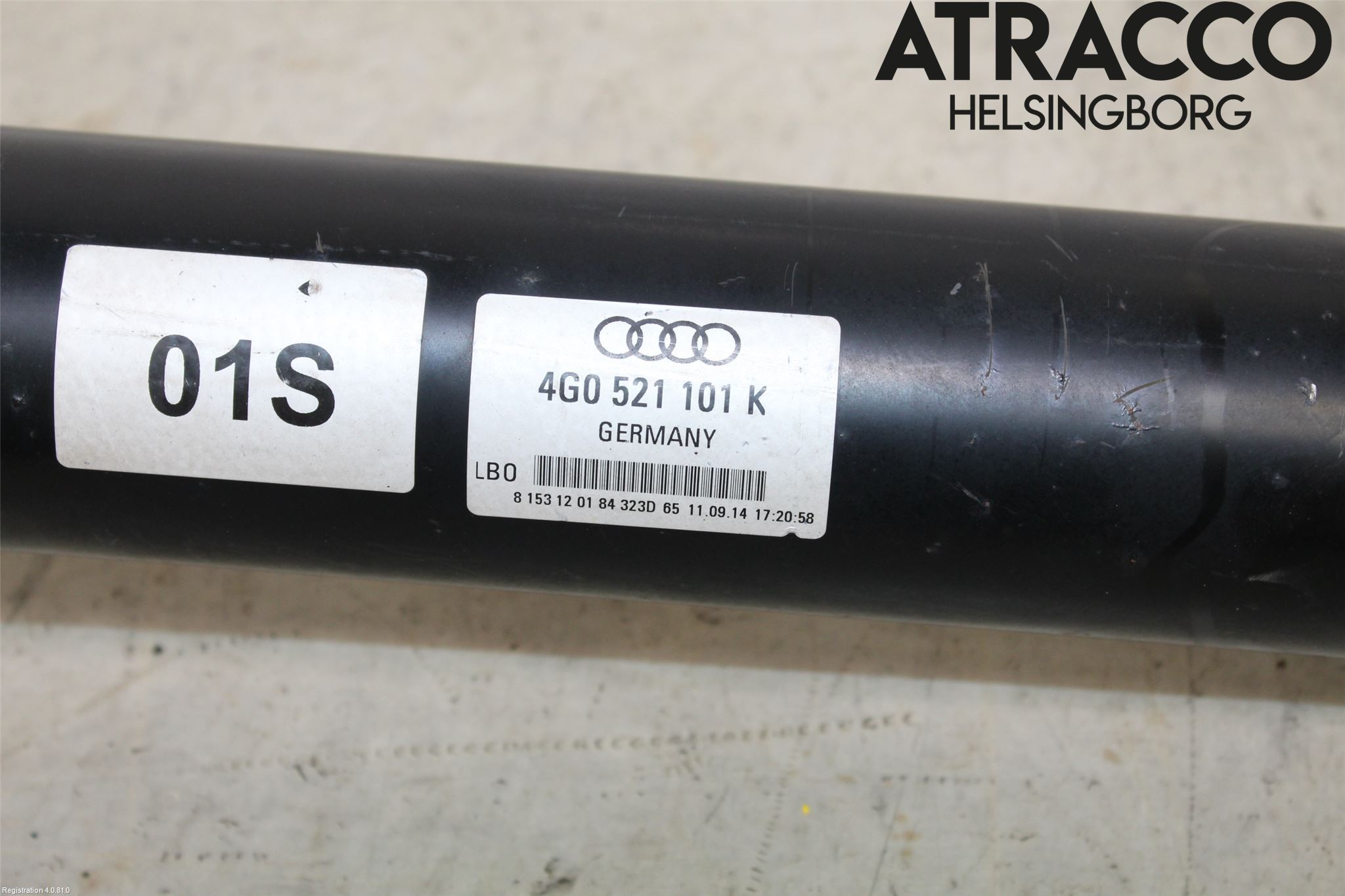 Audi A7/S7 4G 11-17 Mellanaxel Komp