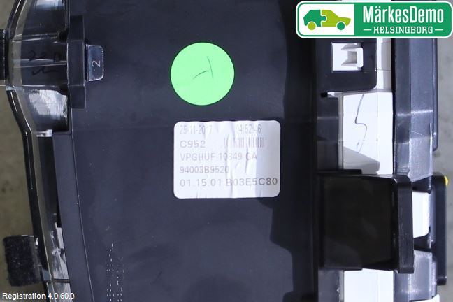 Hyundai i10 BA 17-20 Instrument Komb