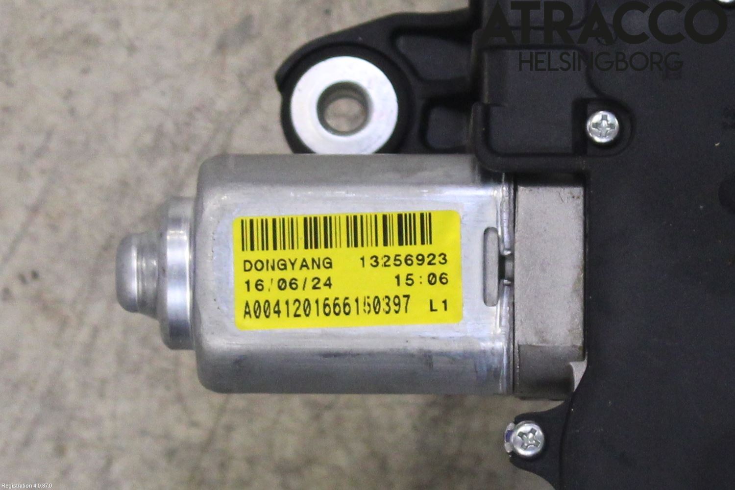 Opel ZAFIRA C 12-19 Torkarmotor Baklucka