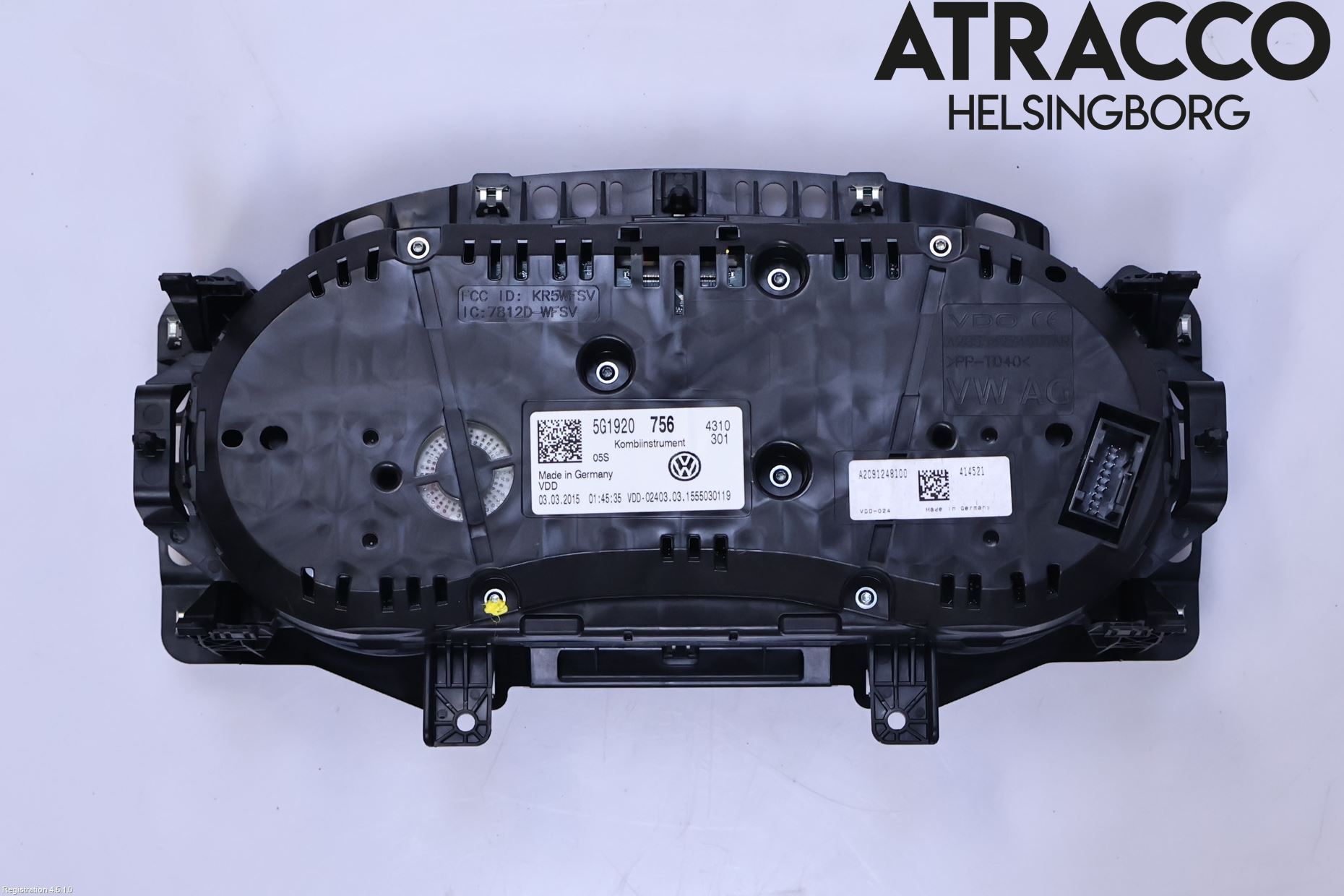 Volkswagen VW GOLF / E-GOLF VII 13-20 Instrument Komb