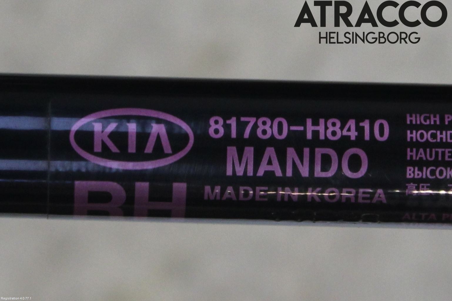 Kia STONIC 18->> Gasfjäder Baklucka