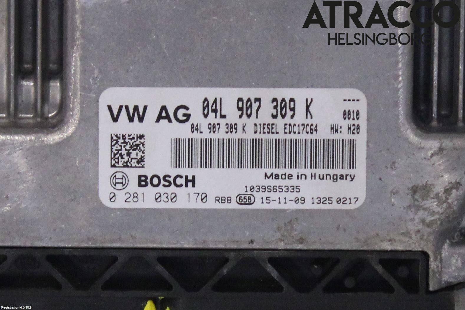 Volkswagen VW TIGUAN 07-16 Styrenhet Inspump Diesel