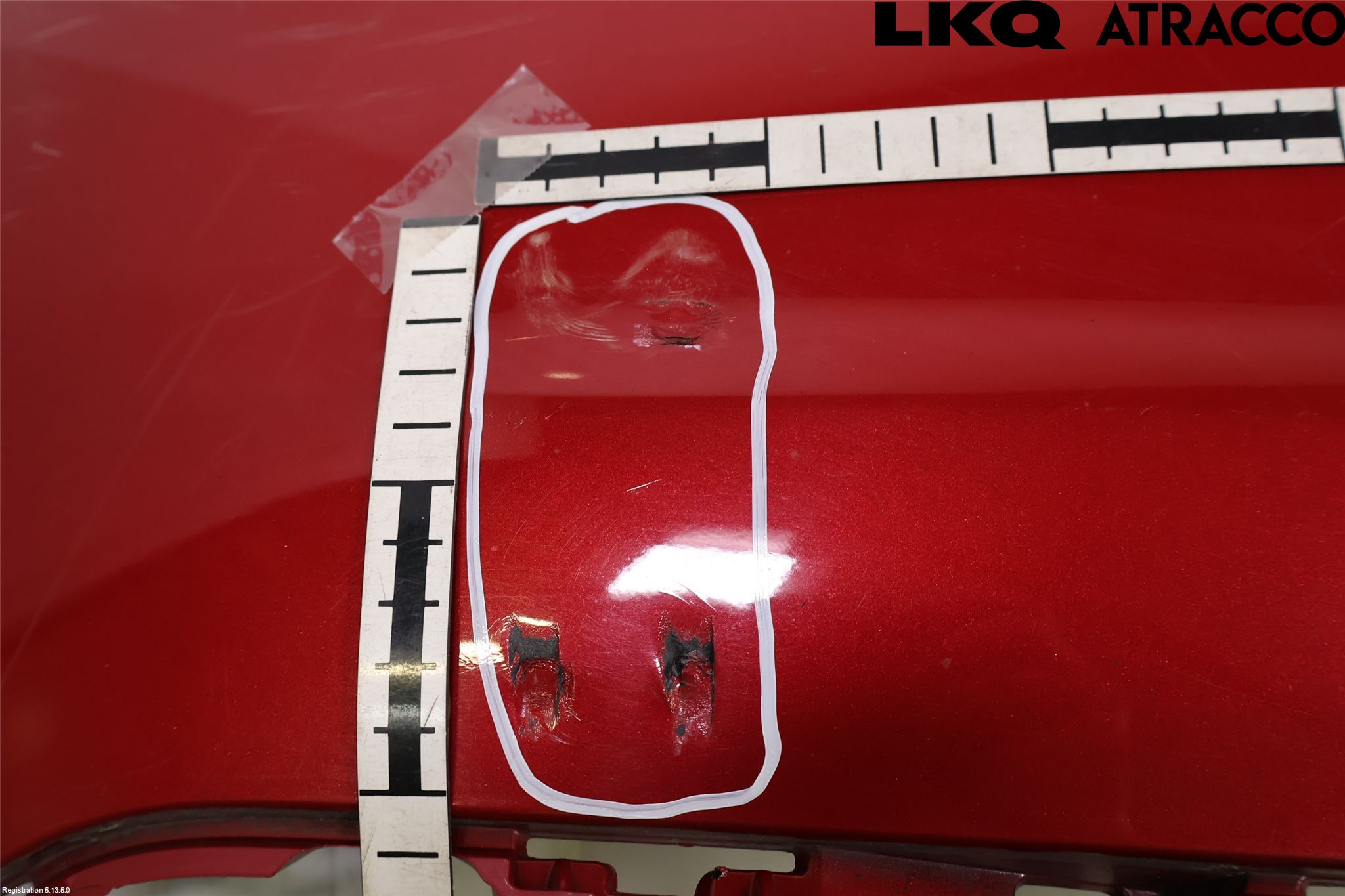 Citroen C3 10-17 Stötfångarbeklädnad Bak