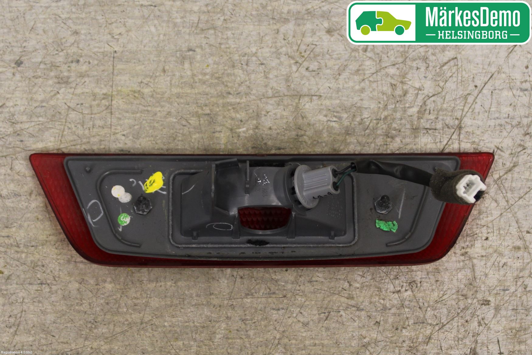Nissan MICRA 11-16 Bromsljus Bakruta