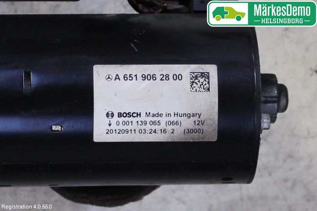Mercedes-Benz MB C-KLASS (W204) 07-15 Startmotor Diesel