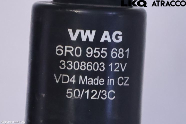 Volkswagen VW TOURAN 10-15 Spolarpump Högtryck