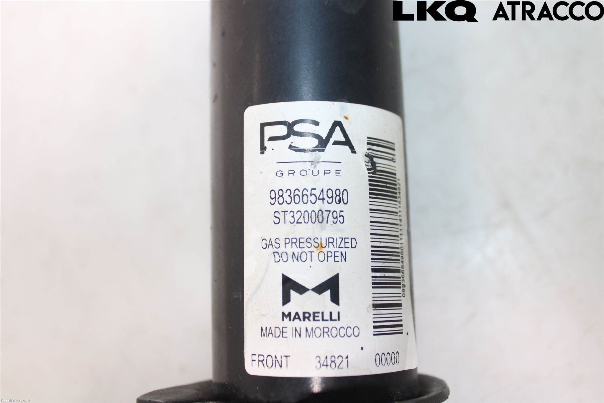 Peugeot 2008/E-2008 20- Fjäderben Fram Vänster