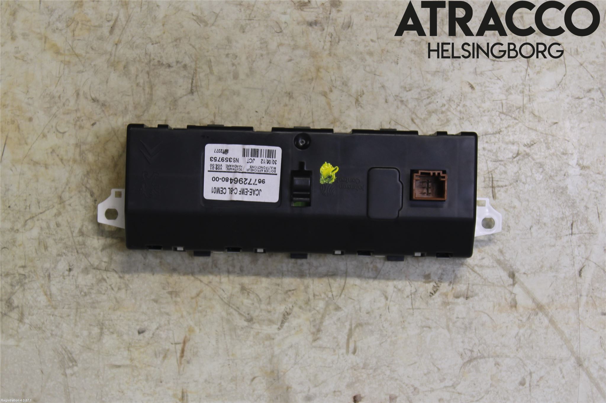 Peugeot 508 11-18 Multifunktionsdisplay