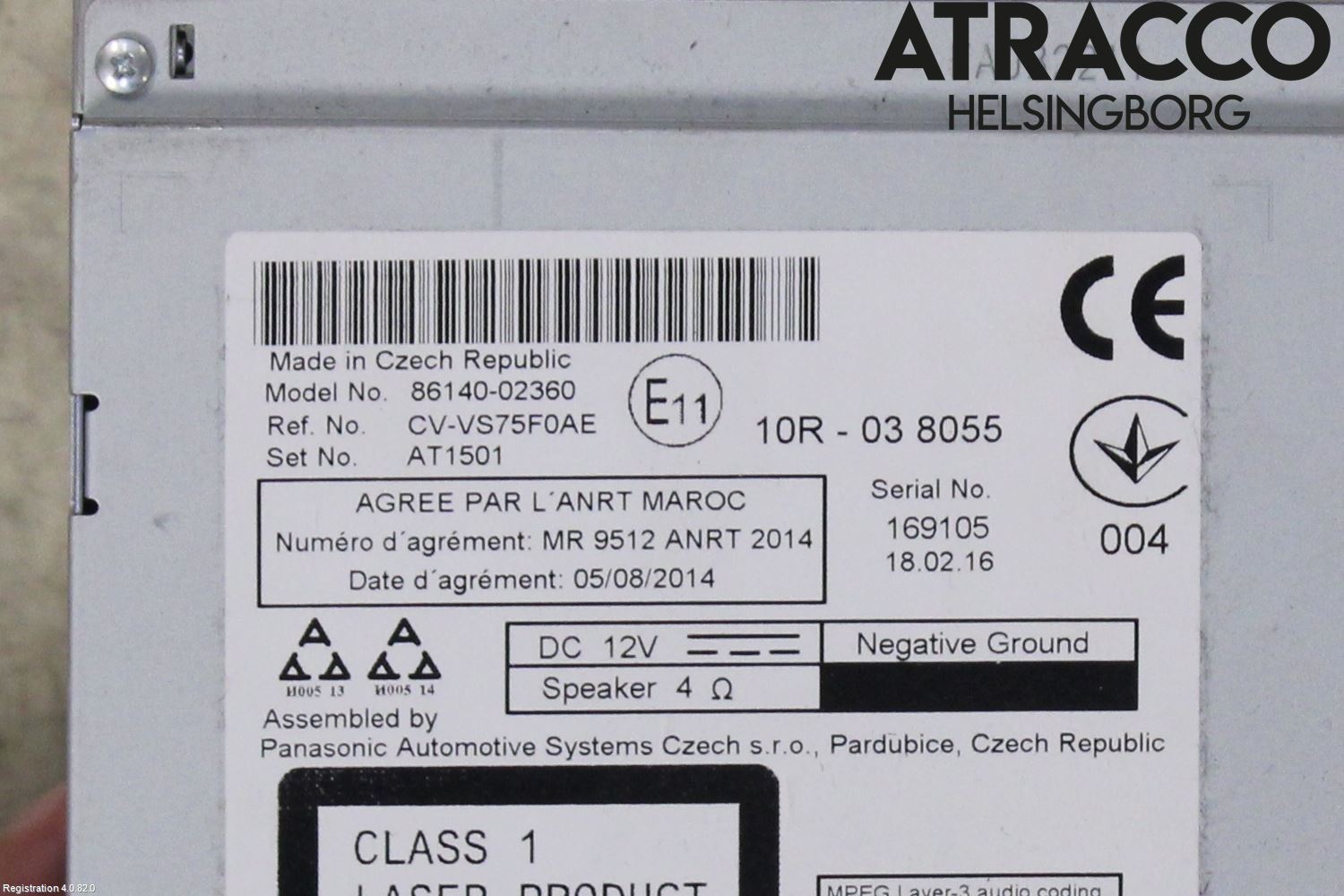 Toyota AURIS 13-19 Cd Radio - Multimediapanel