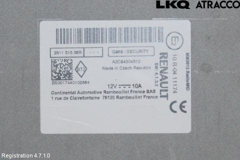 Renault CAPTUR 13-19 Radio