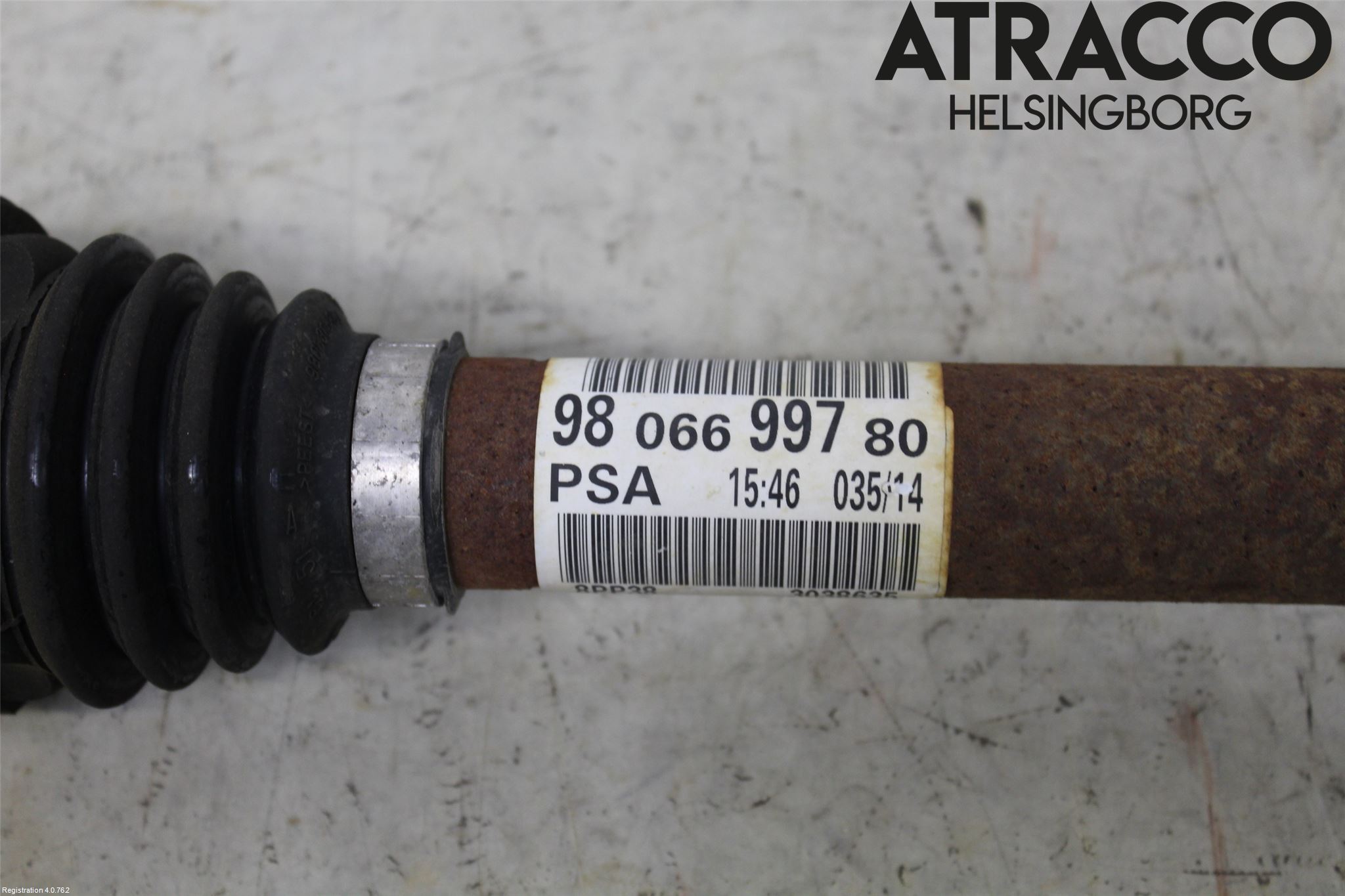 Peugeot 308 14-21 Drivaxel Fram Höger