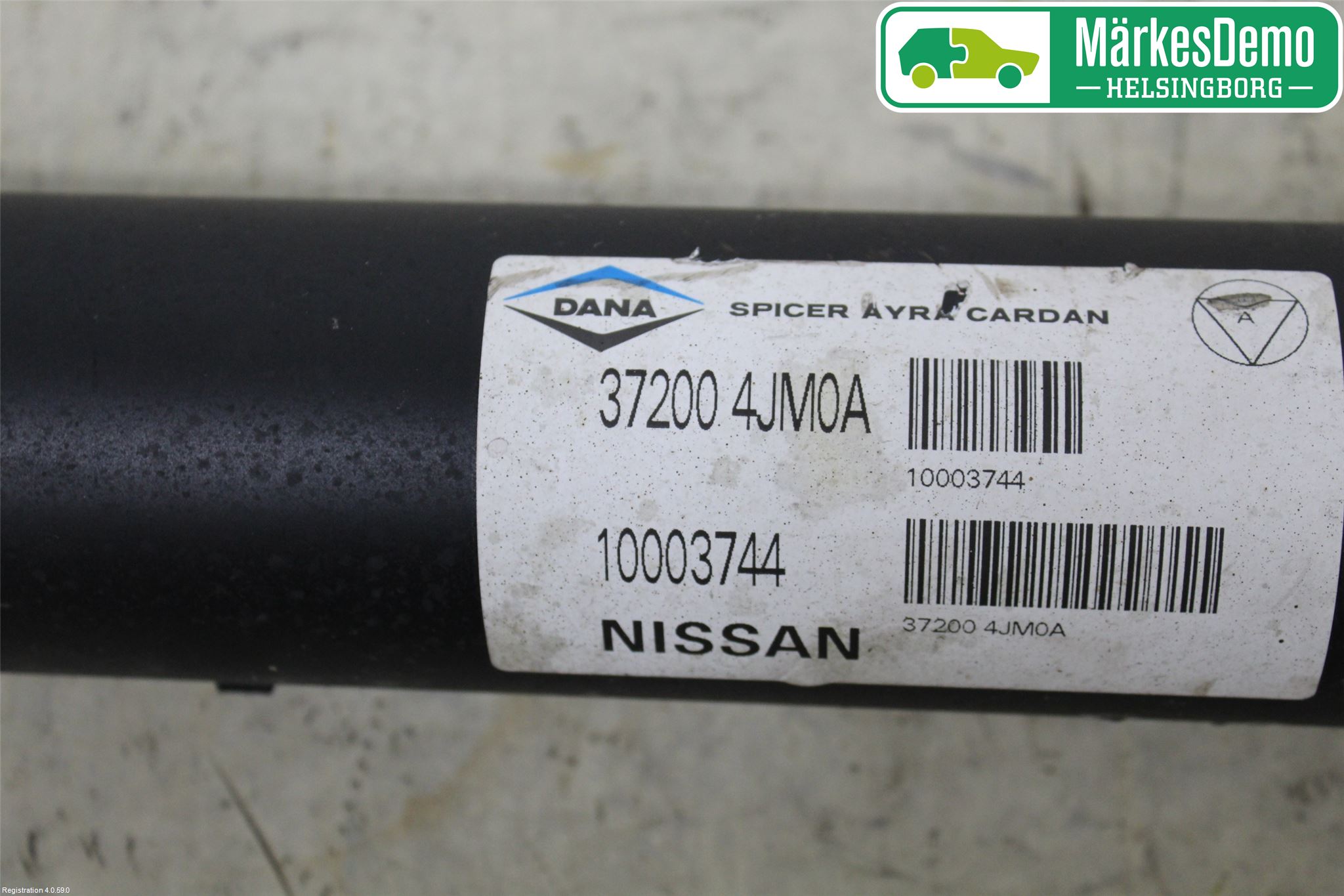 Nissan NAVARA, TREK-1 17-21 Mellanaxel Främre 4Wd