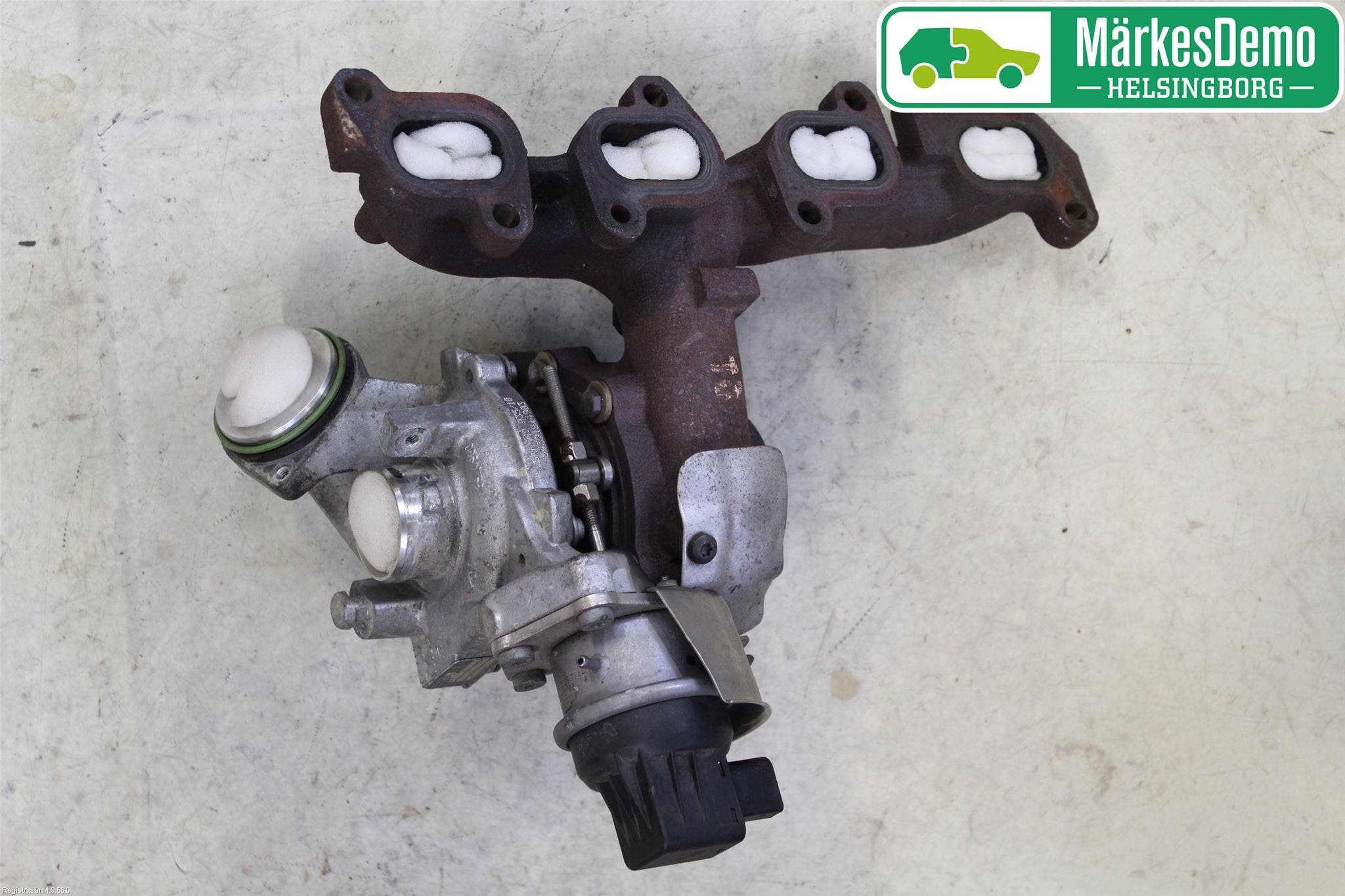 Volkswagen VW POLO 10-17 Turboaggregat