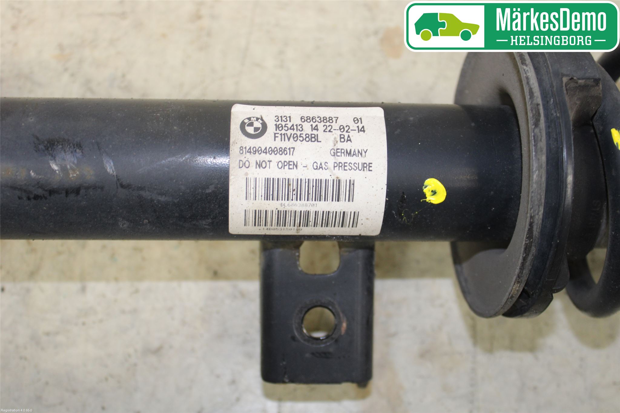 BMW 5 F10/F11/F18 09-17 Fjäderben Fram Vänster