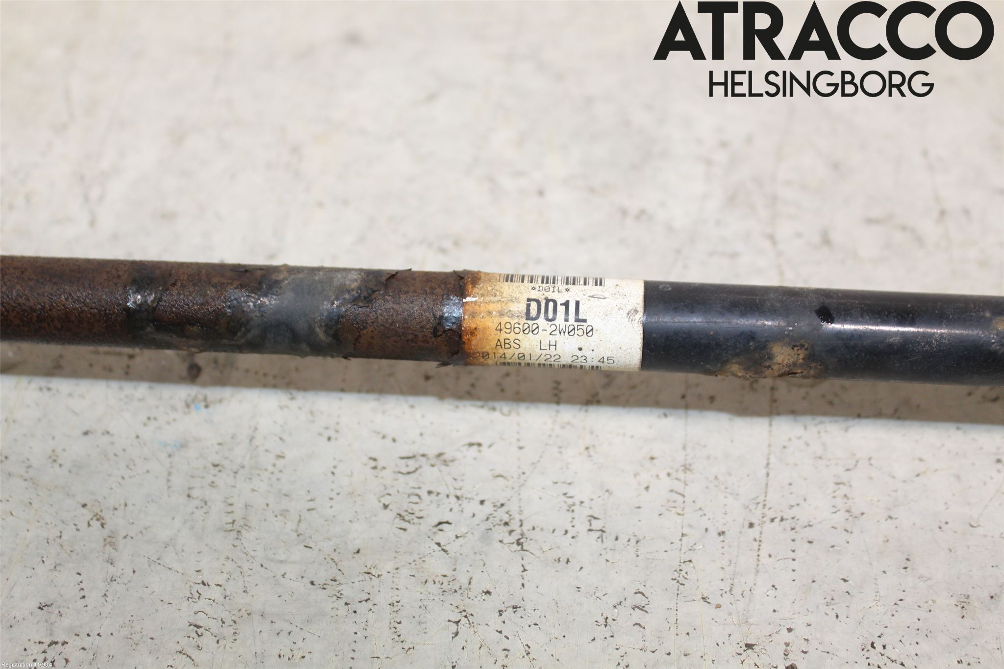 Hyundai SANTA FE 13-18 Drivaxel Bak Vänster