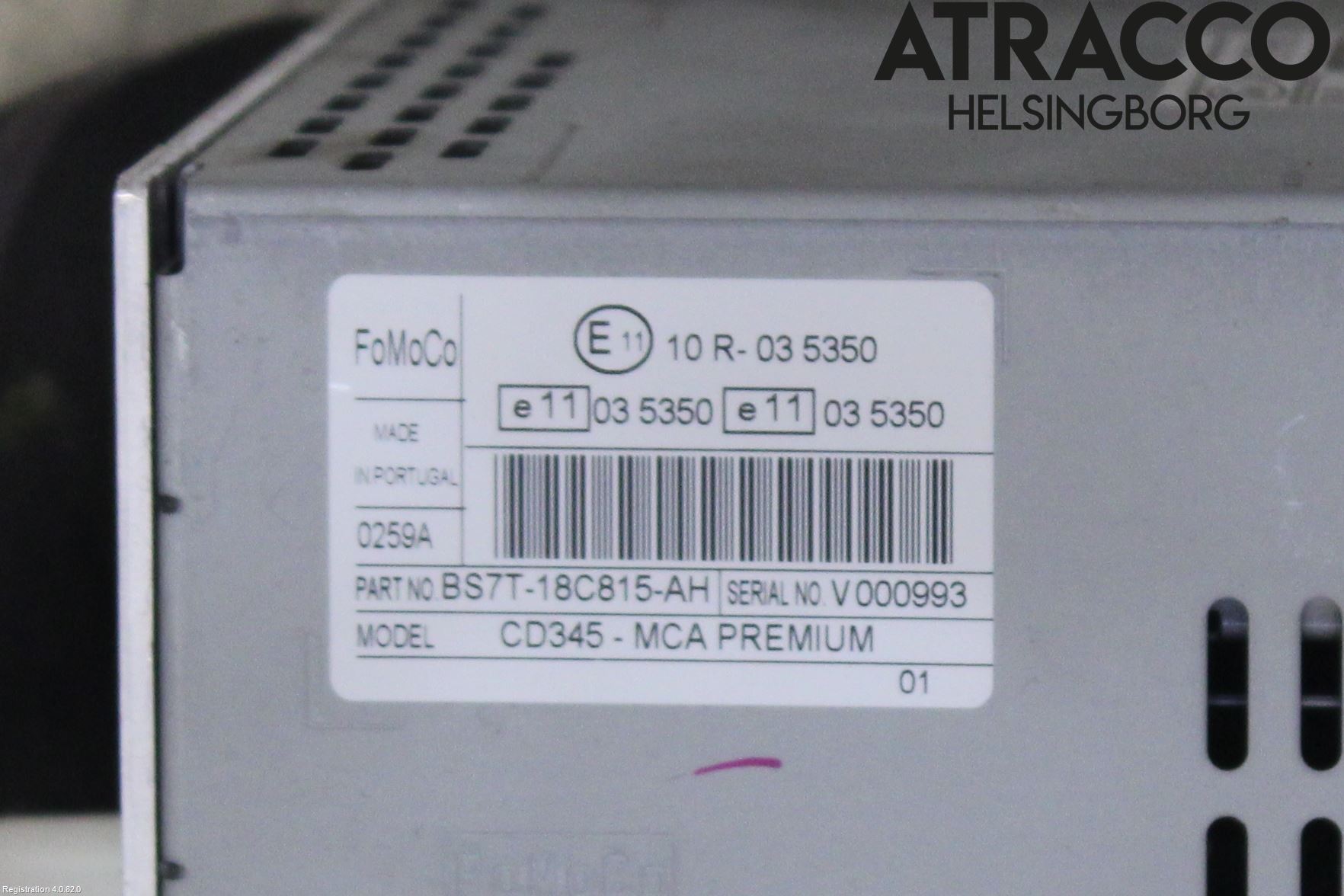 Ford S-MAX 06-15 Cd Radio - Multimediapanel