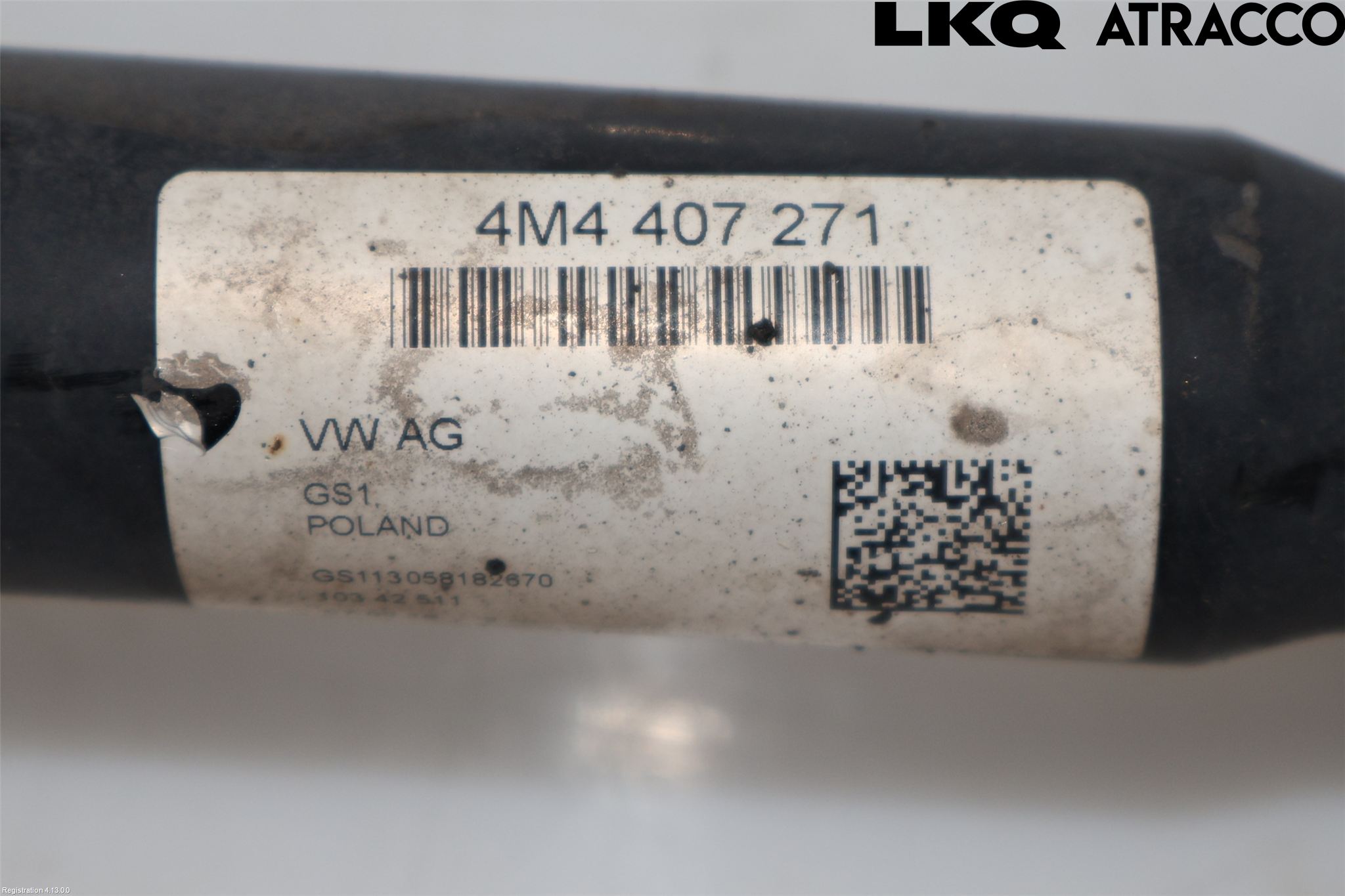 Porsche CAYENNE 03- Drivaxel Fram Vänster