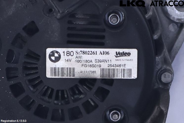 BMW X1 E84 10-15 Generator