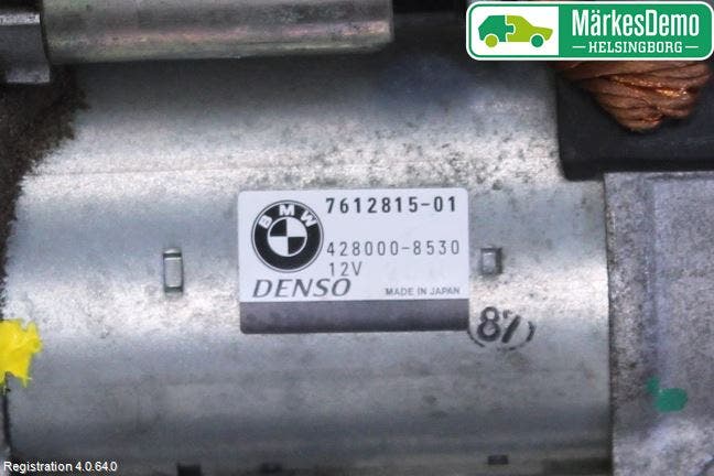 BMW 6 F12/F13 10-18 Startmotor