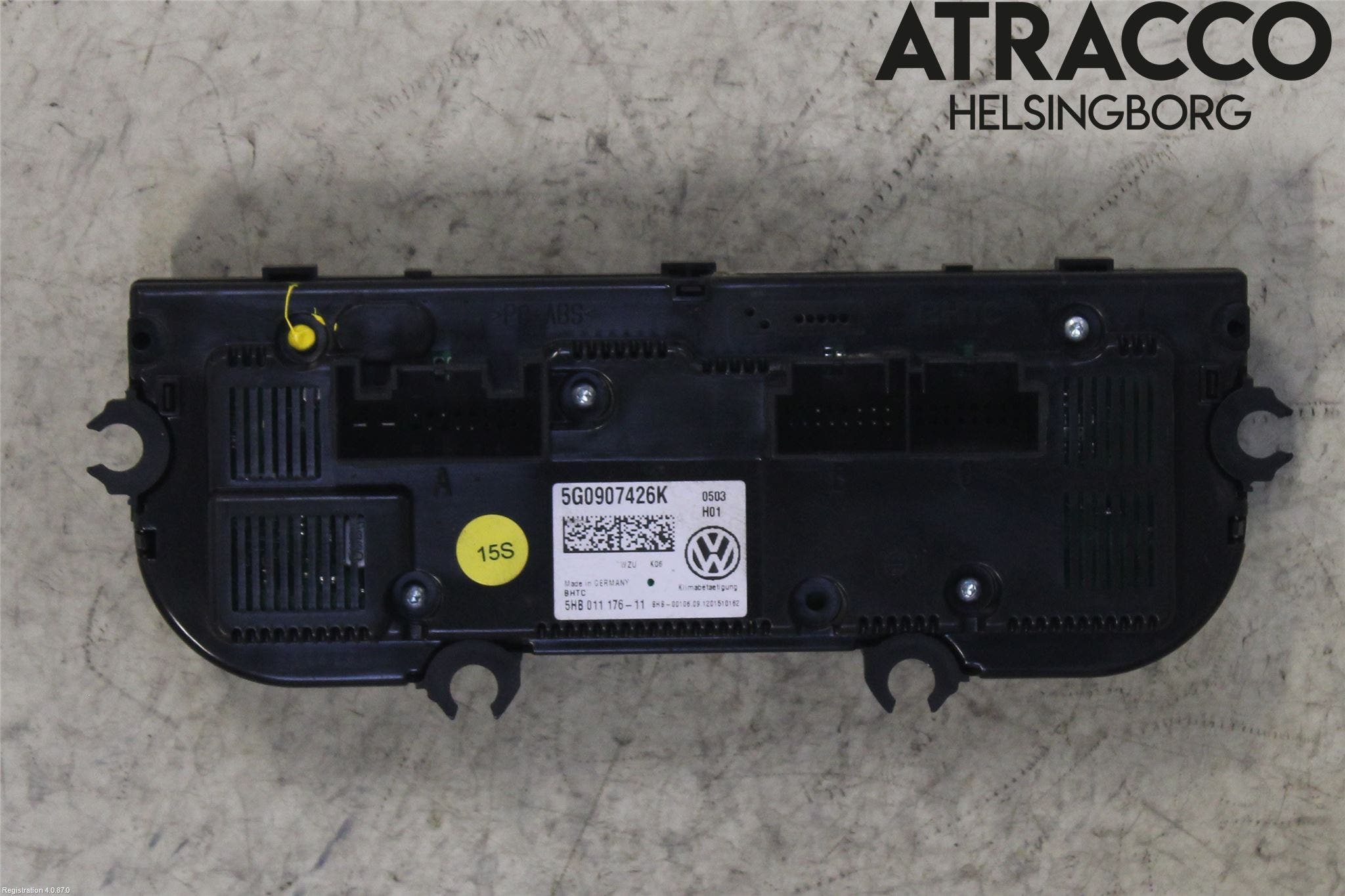 Volkswagen VW GOLF / E-GOLF VII 13-20 Ac Styrenhet Ac Manöveren