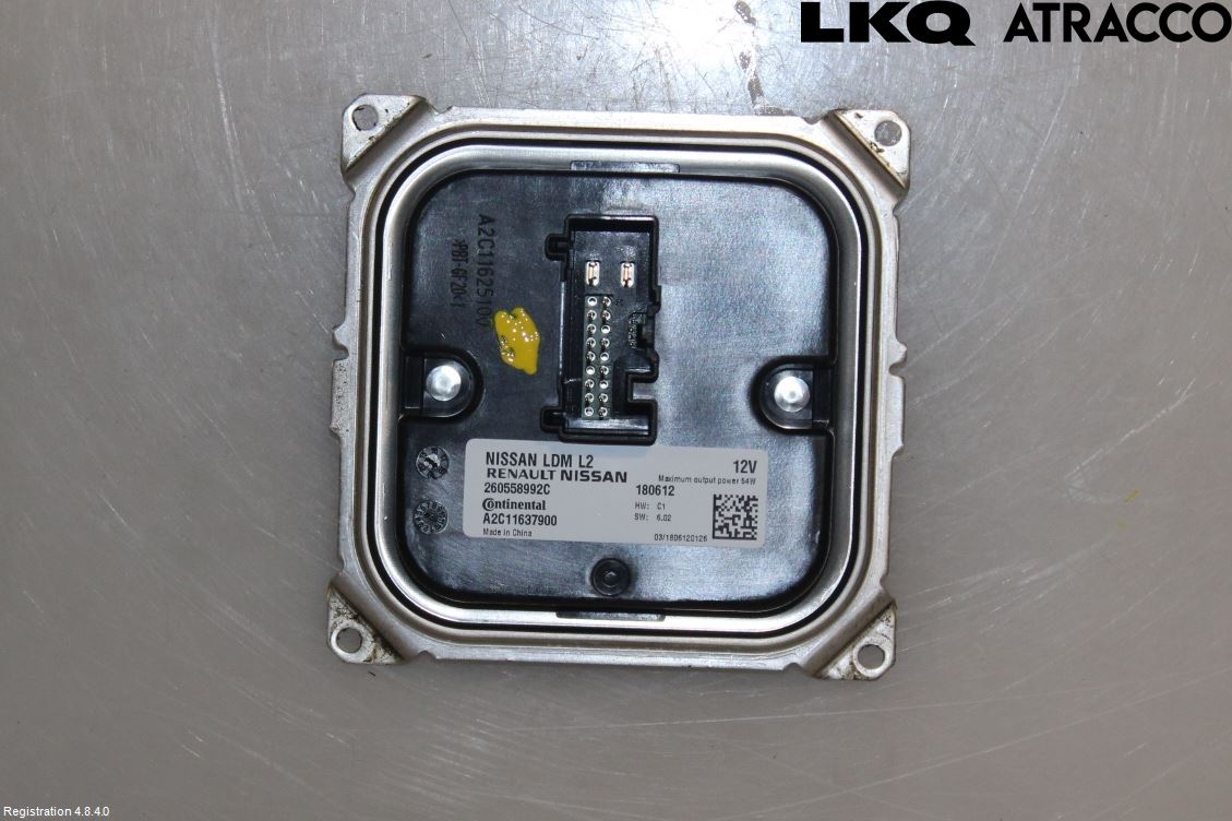 Nissan LEAF 18- Styrenhet Strålkastare