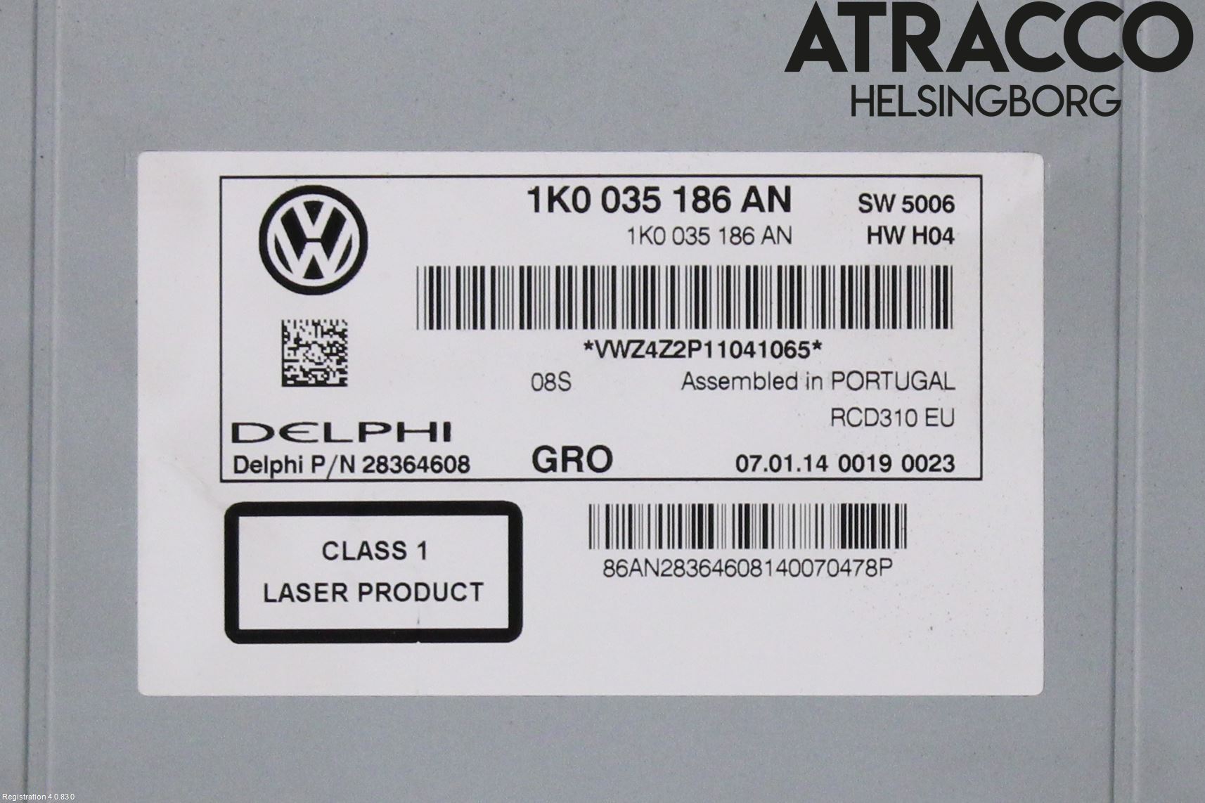 Volkswagen VW PASSAT 11-14 Cd Radio - Multimediapanel