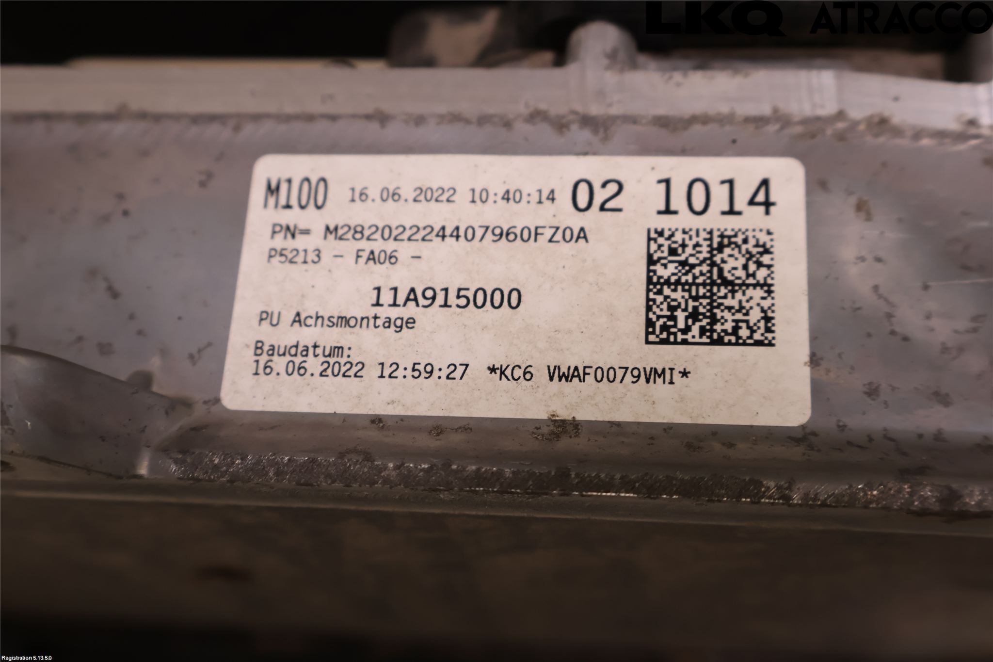 Volkswagen VW ID.4 21- Batteriladdare Högspänning