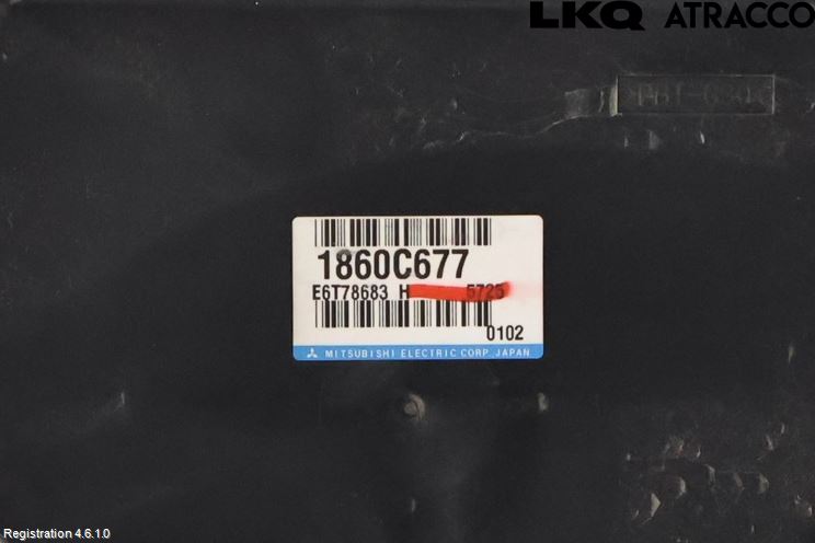 Mitsubishi ASX 10-22 Styrenhet Insprut Bensin