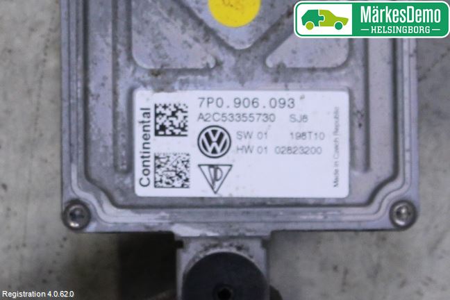 Volkswagen VW TOUAREG 7P 11-18 Styrenhet Bränslepump