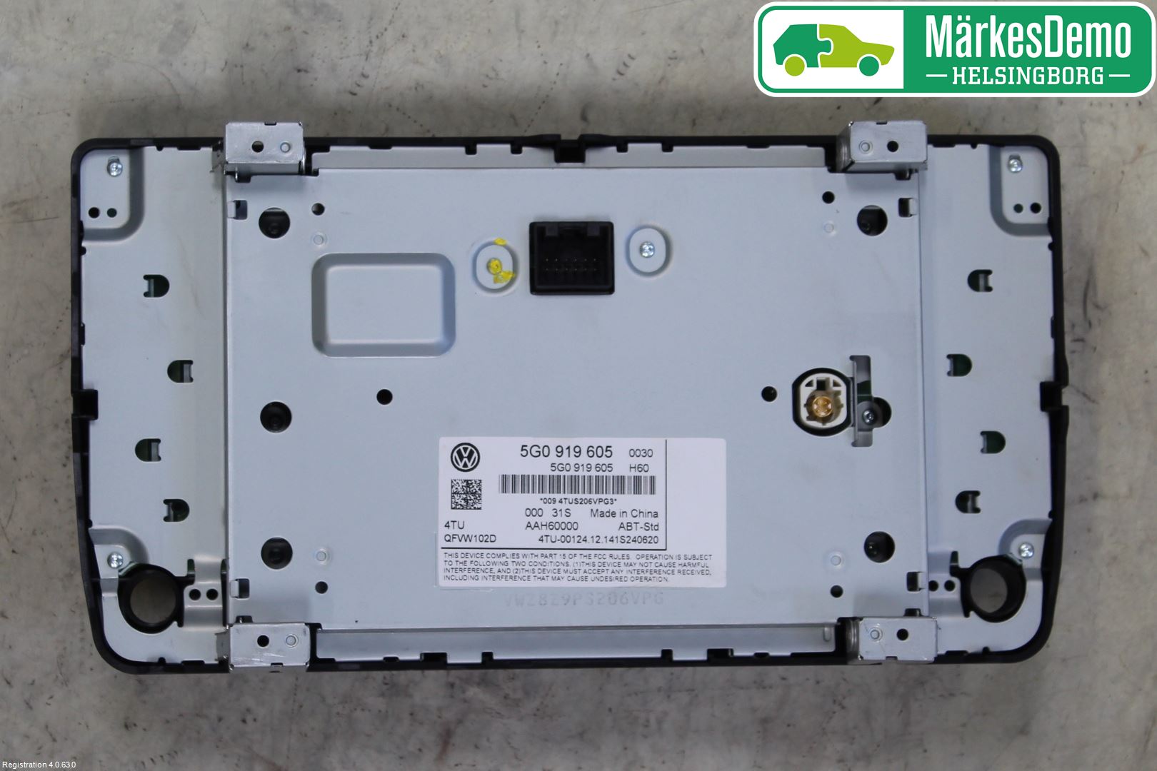 Volkswagen VW GOLF SPORTSVAN 15-20 Multifunktionsdisplay
