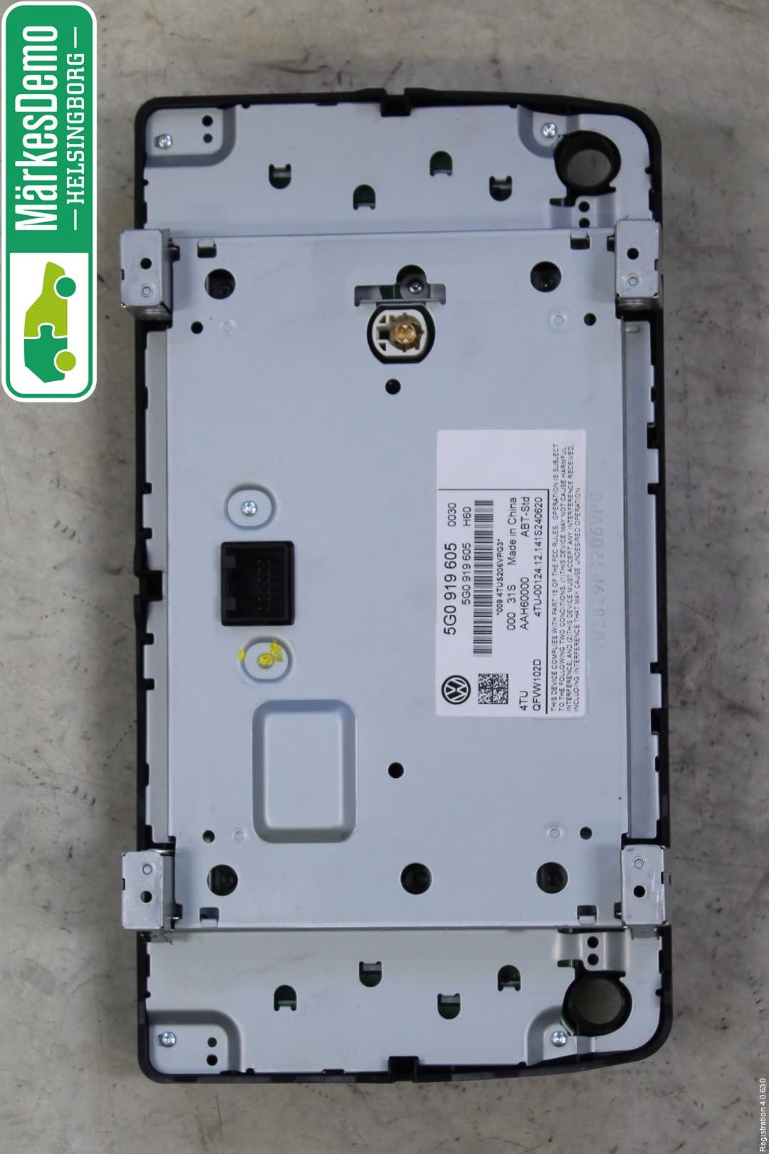 Volkswagen VW GOLF SPORTSVAN 15-20 Multifunktionsdisplay