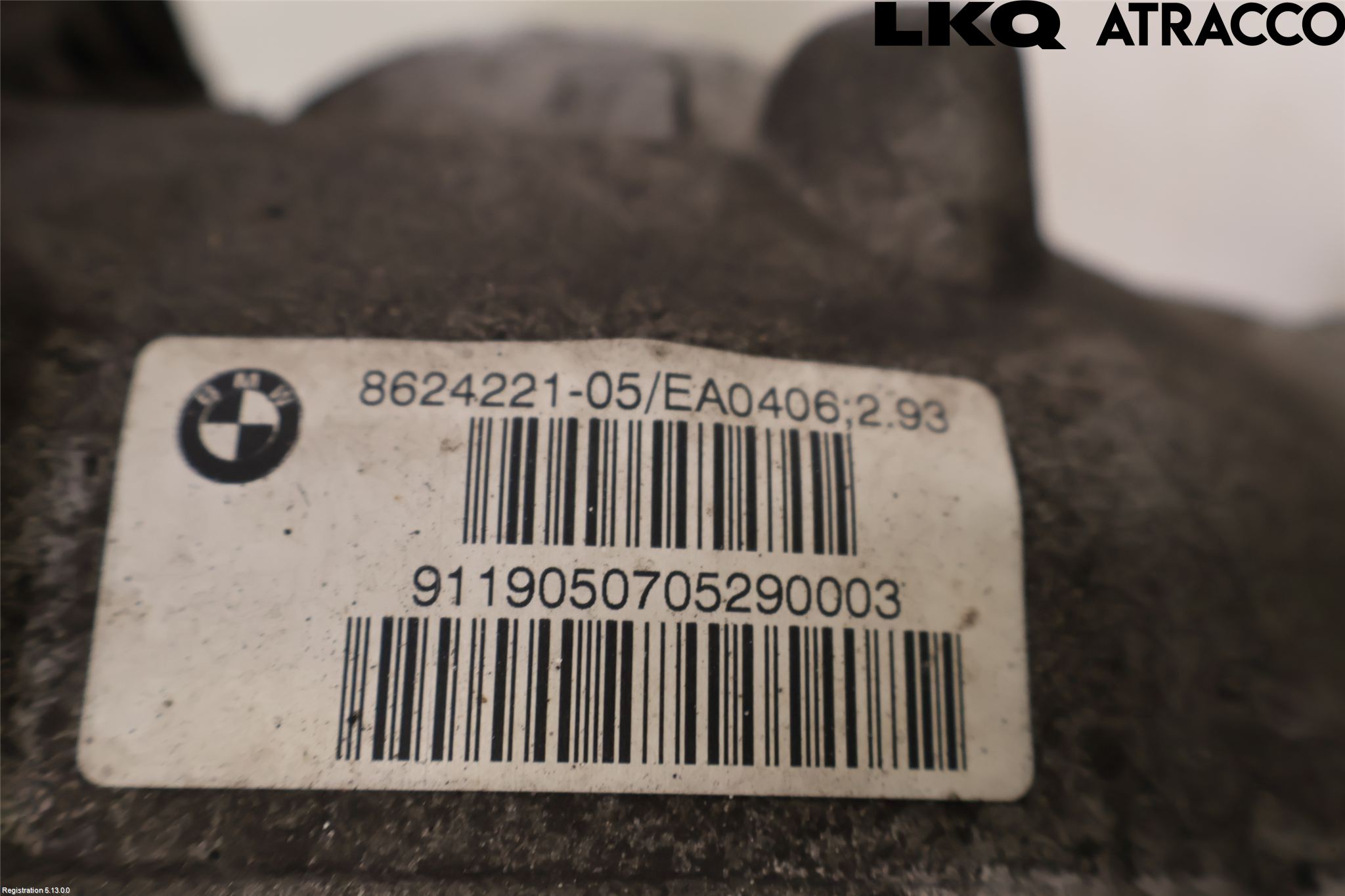 BMW 5 G30/G31/F90 17-23 Bakväxel-Diff