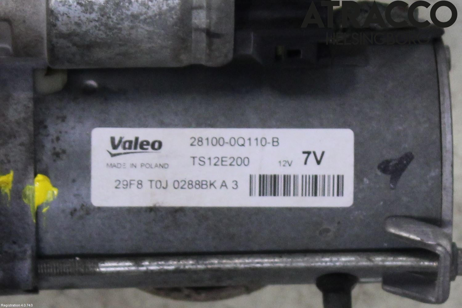 Toyota AYGO 15-21 Startmotor