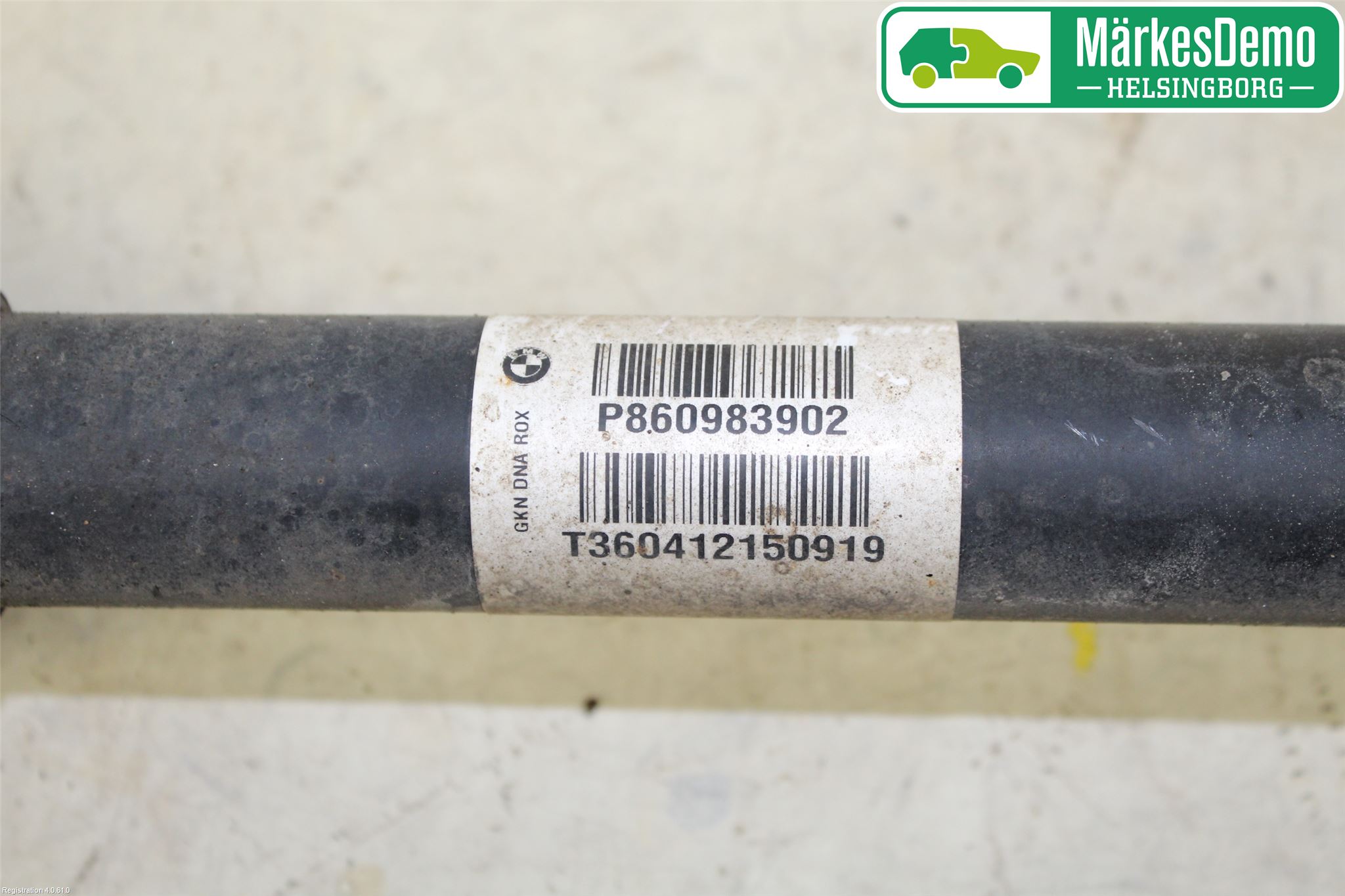 BMW X5 F15 13-18 Drivaxel Bak Vänster