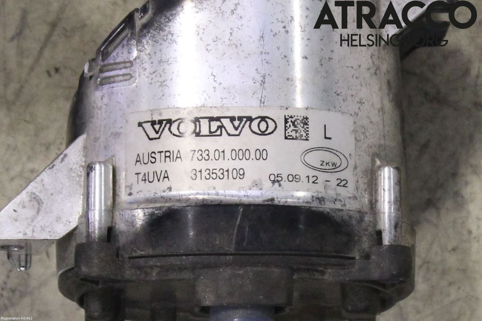 Volvo C30 10-13 Dimljus-Varselljus Fram