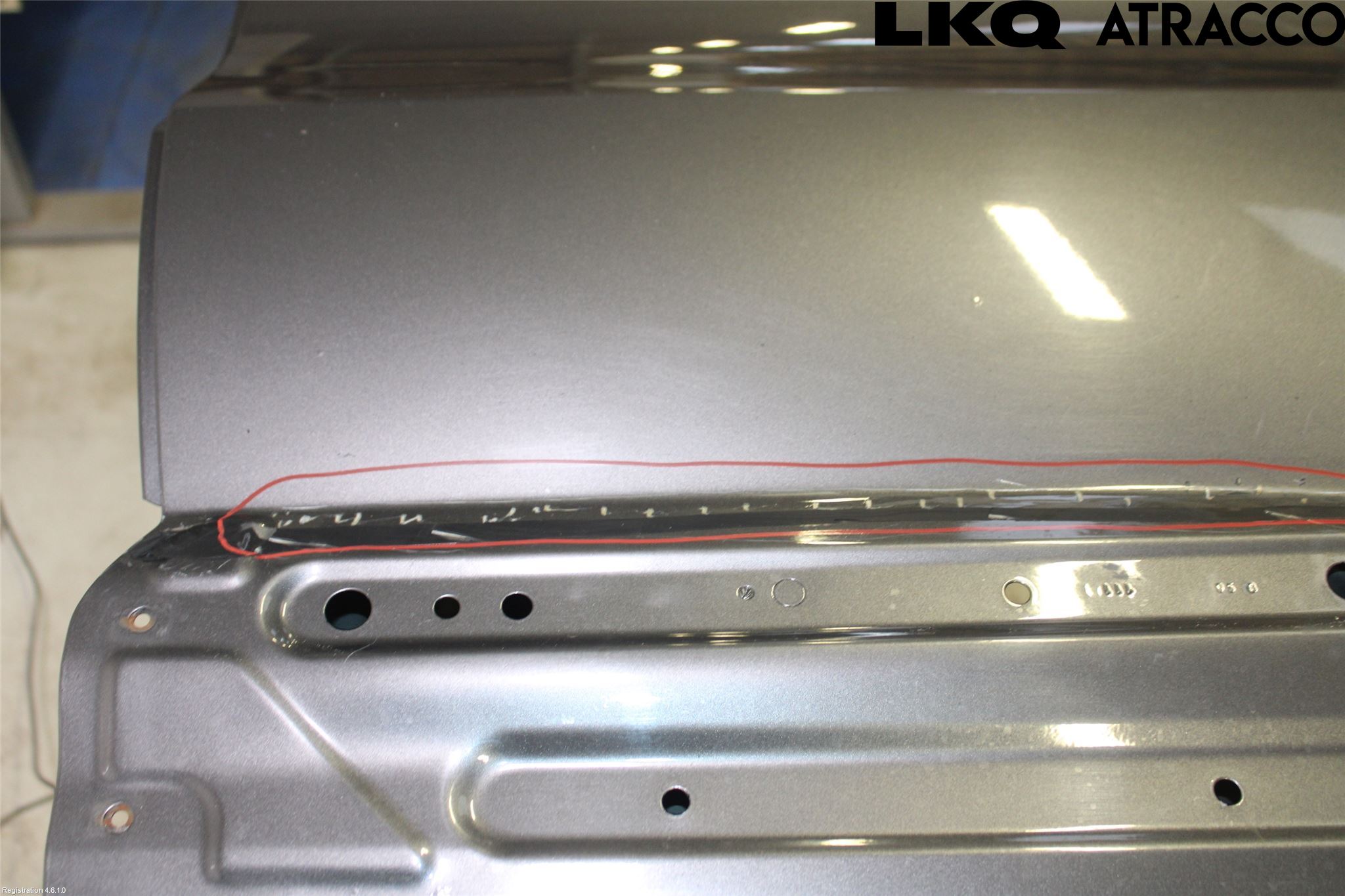 Volkswagen VW TIGUAN 07-16 Dörr Bak Vänster