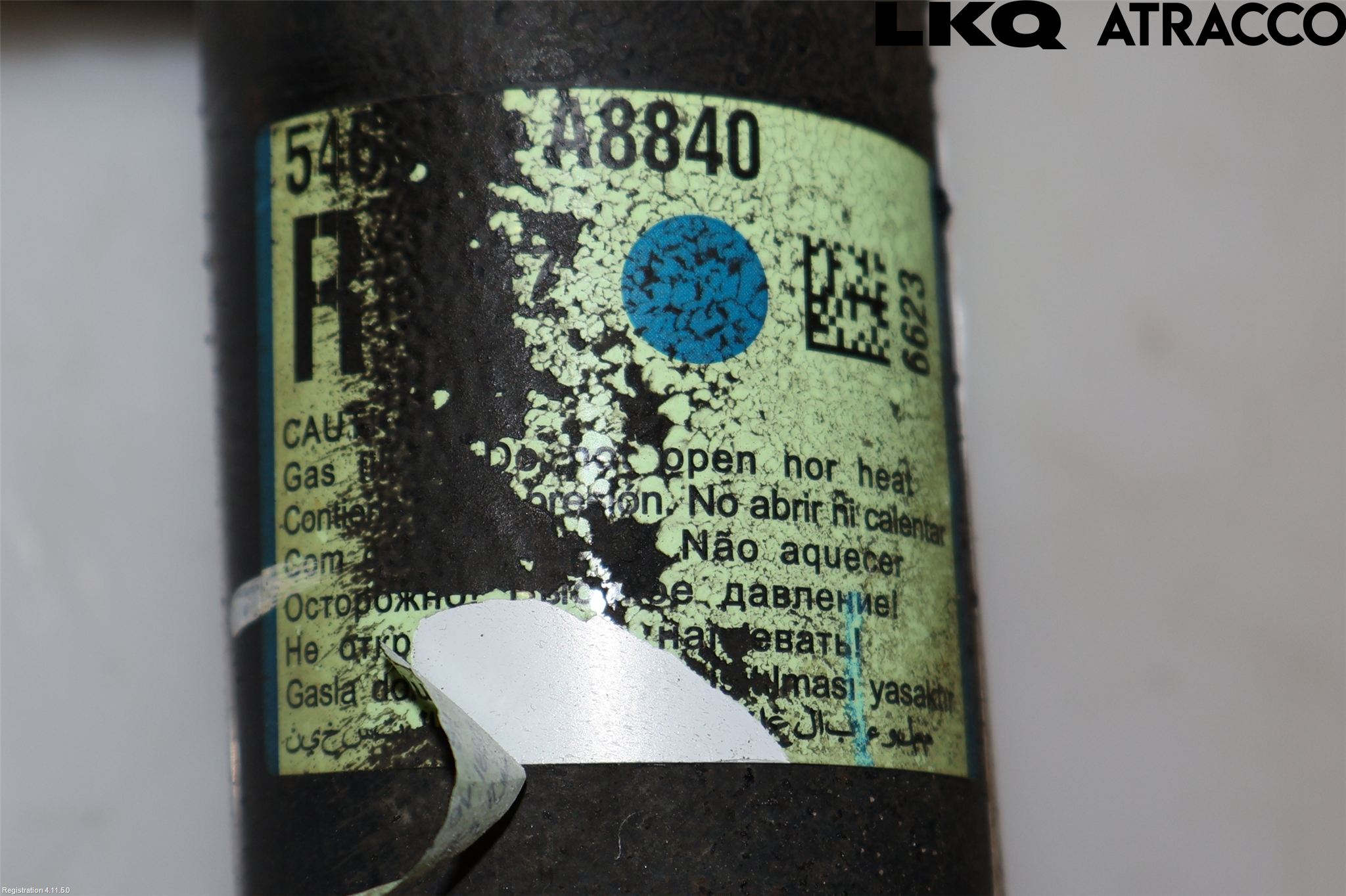 Kia OPTIMA 16-20 Fjäderben Fram Höger