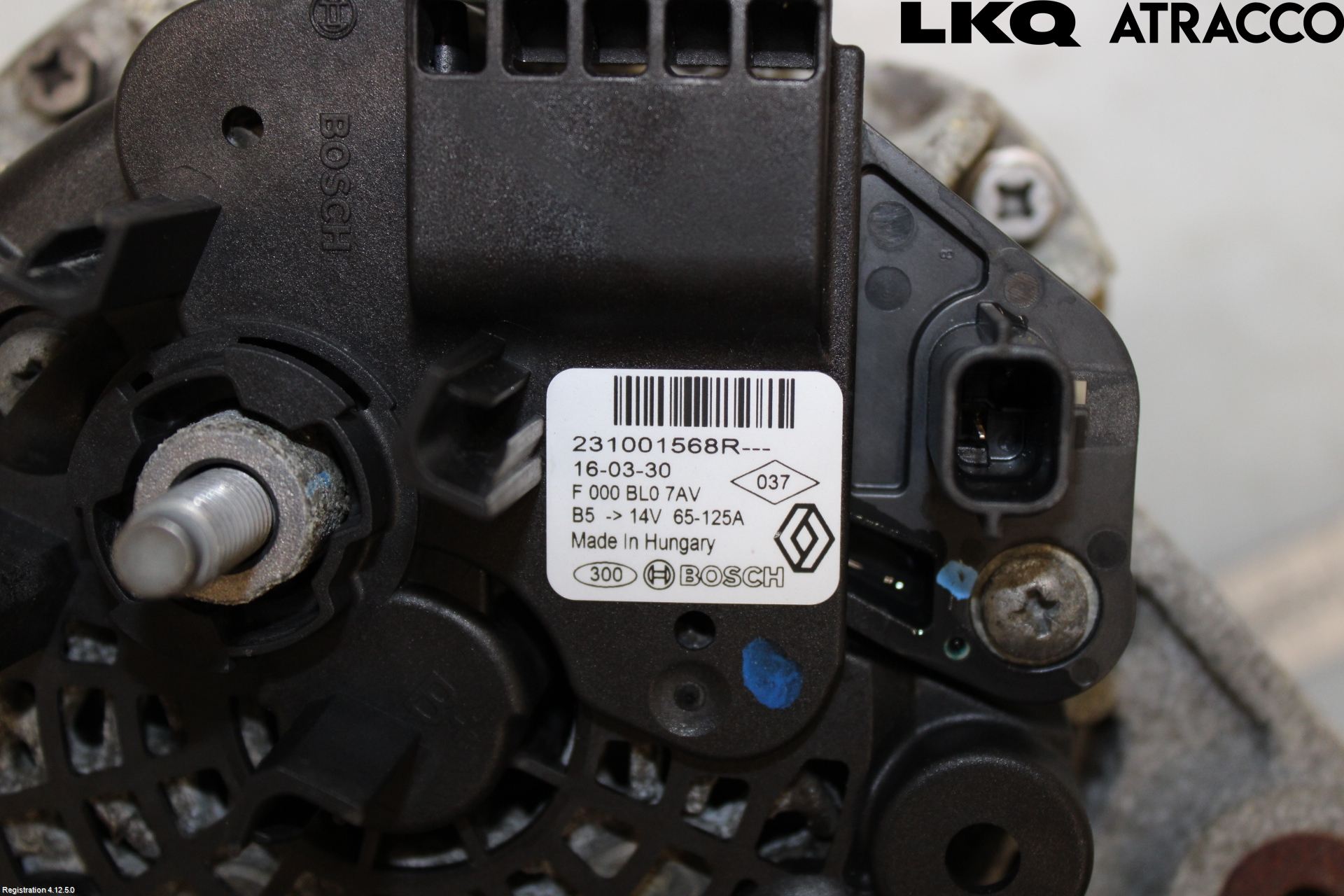 Dacia DUSTER 10-17 Generator