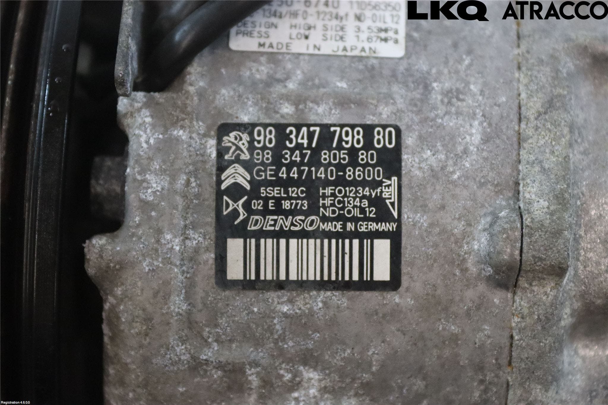 Peugeot 208/E-208 20- Ac Kompressor