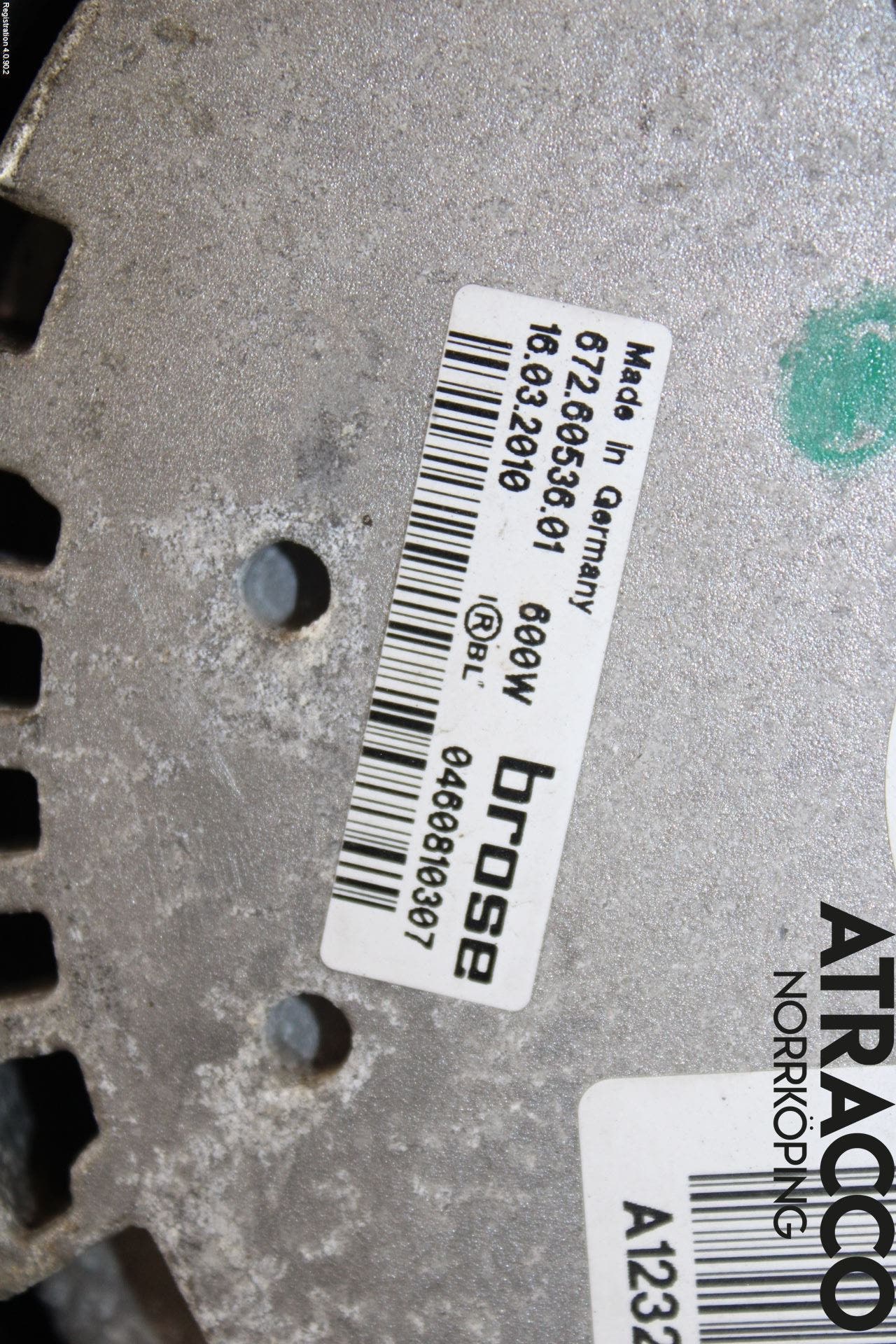 Volkswagen VW TIGUAN 07-16 Kylfläkt El