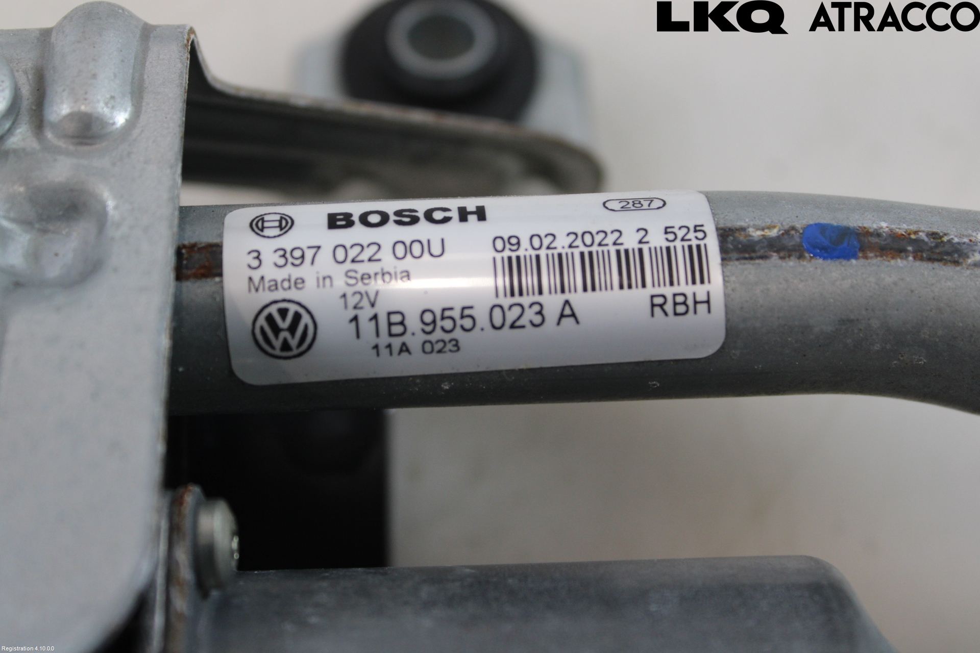 Volkswagen VW ID.4 21- Torkarmekanism Vindruta