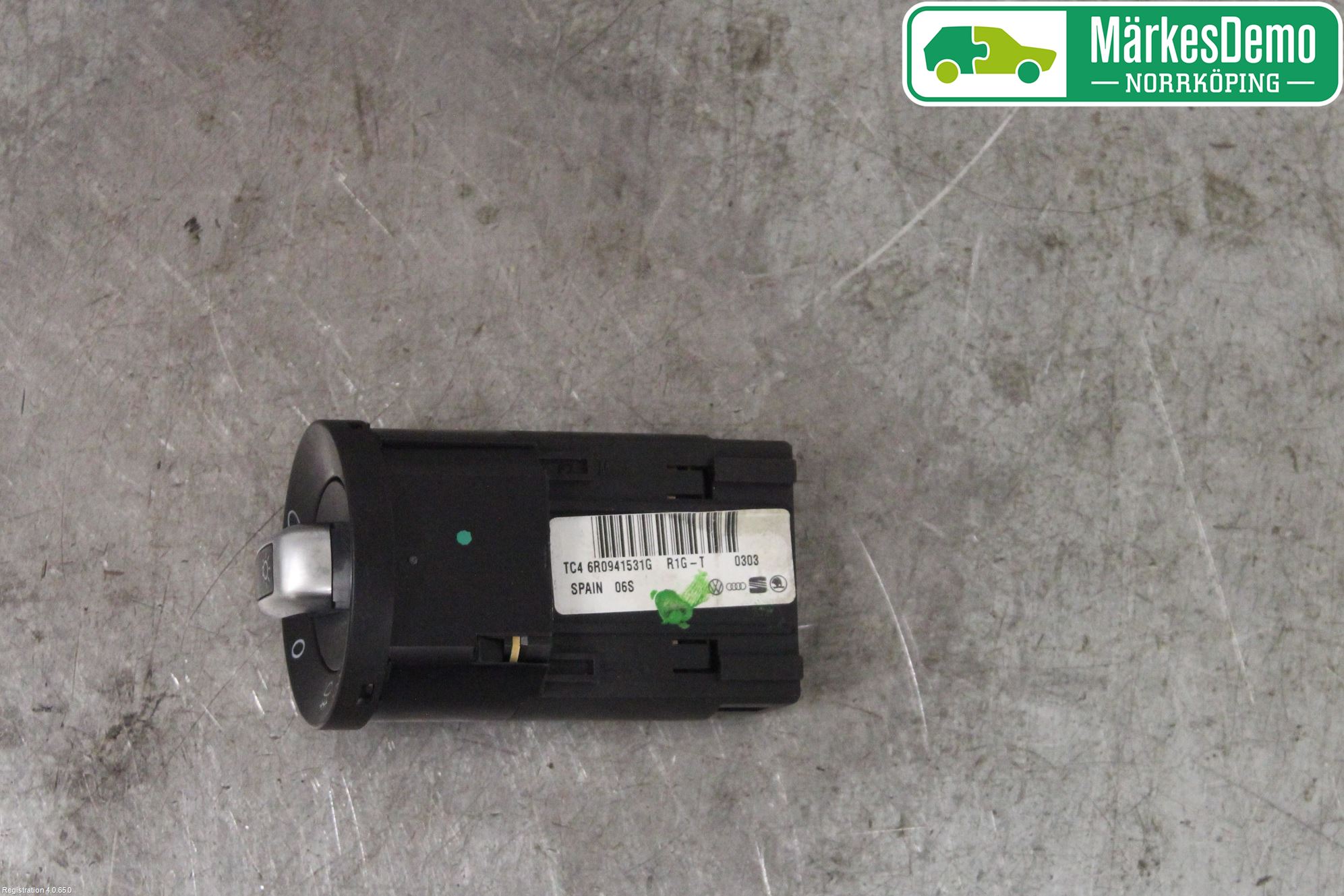 Volkswagen VW UP! / E-UP! Strömställare Ljus