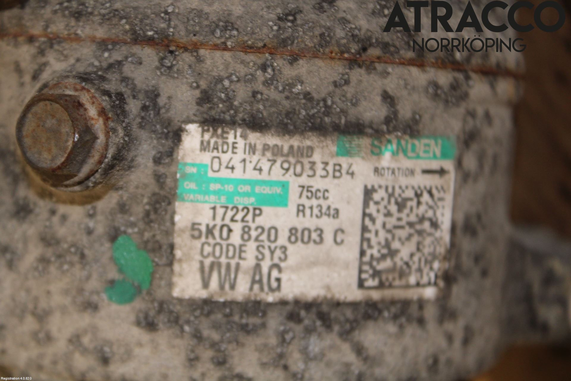 Volkswagen VW POLO 10-17 Ac Kompressor