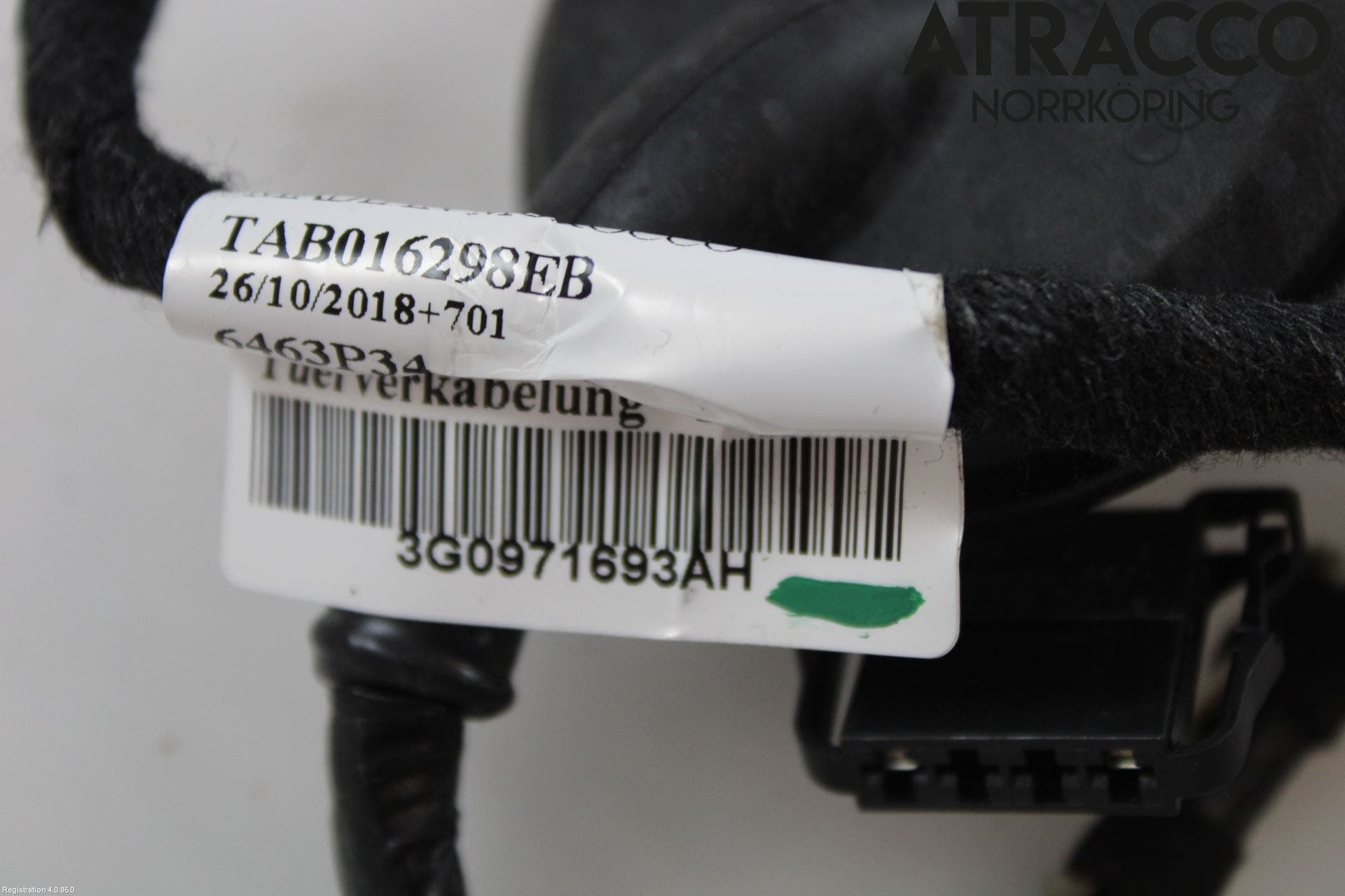 Volkswagen VW PASSAT 15-19 Kabelhärva