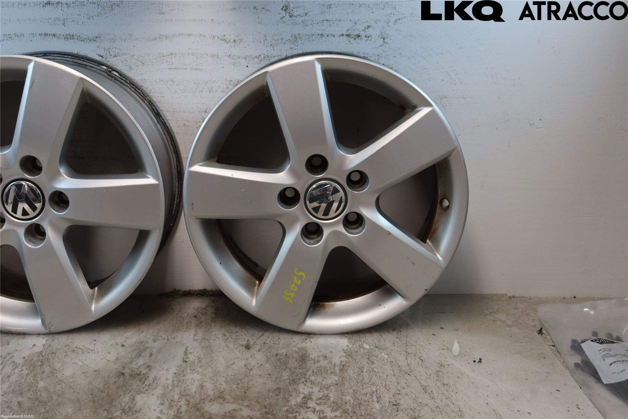 Volkswagen VW GOLF V 04-09 Fälgsats Aluminium